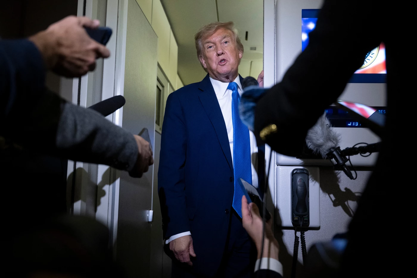 Image of Trump says aiming for ‘real end’ to Iran-Israel conflict, ‘not ceasefire'