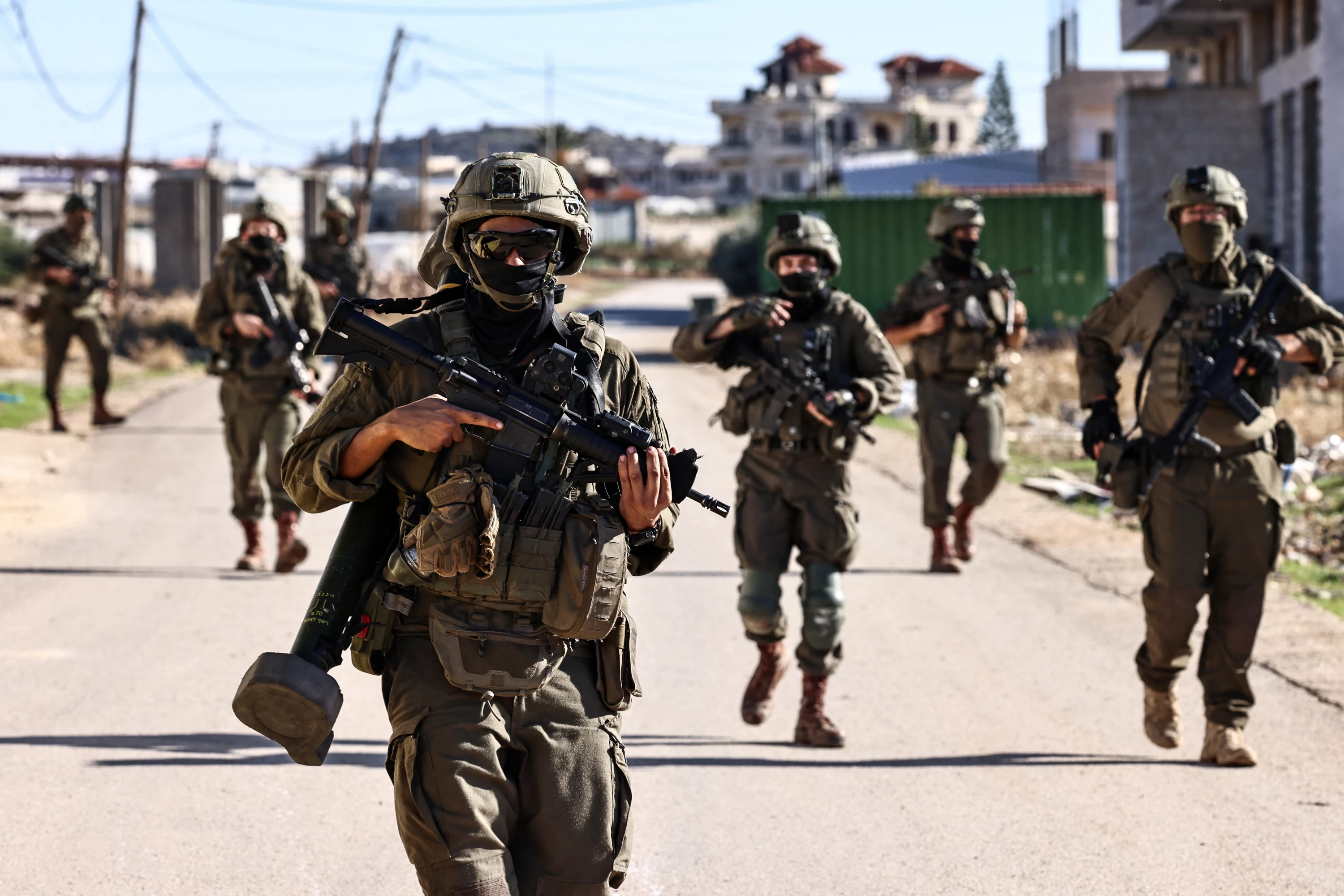 Image of Israel launches military operation in occupied West Bank
