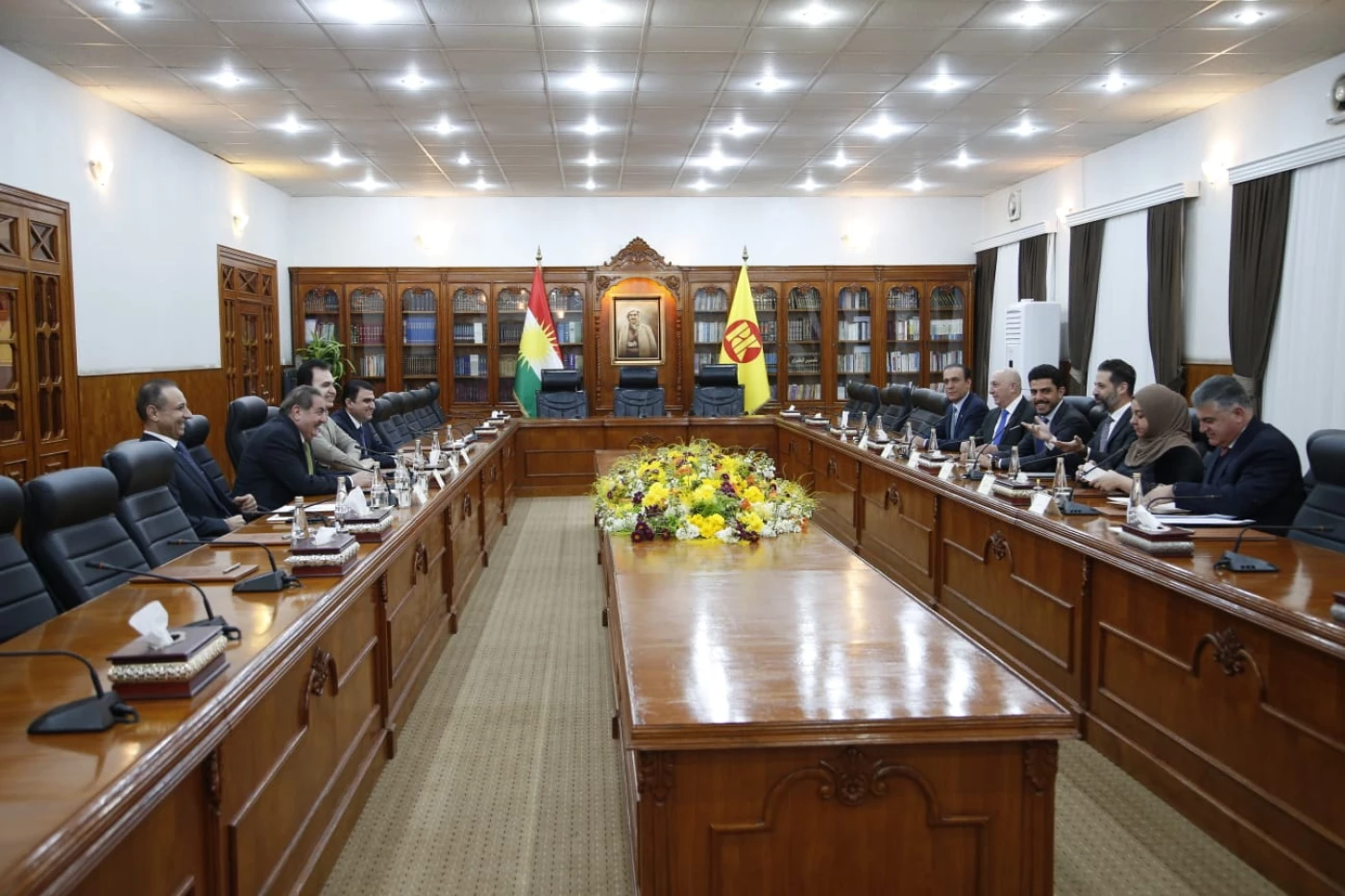 Image of KDP, PUK ramp up government formation efforts, discuss regional developments