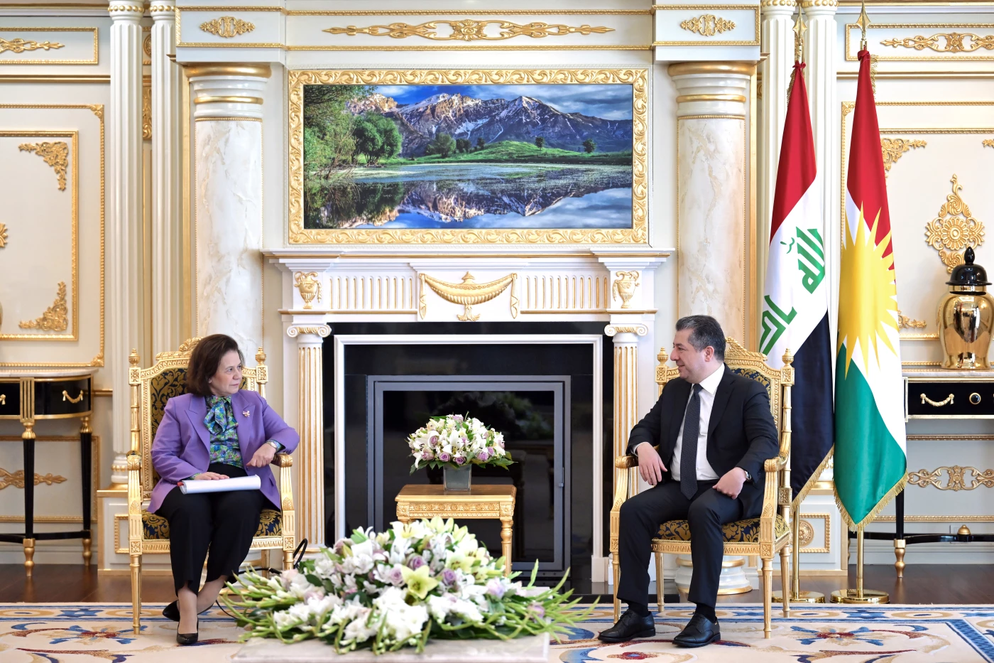 Image of PM Barzani, Turkish Deputy FM talk Kurdistan Region oil resumption
