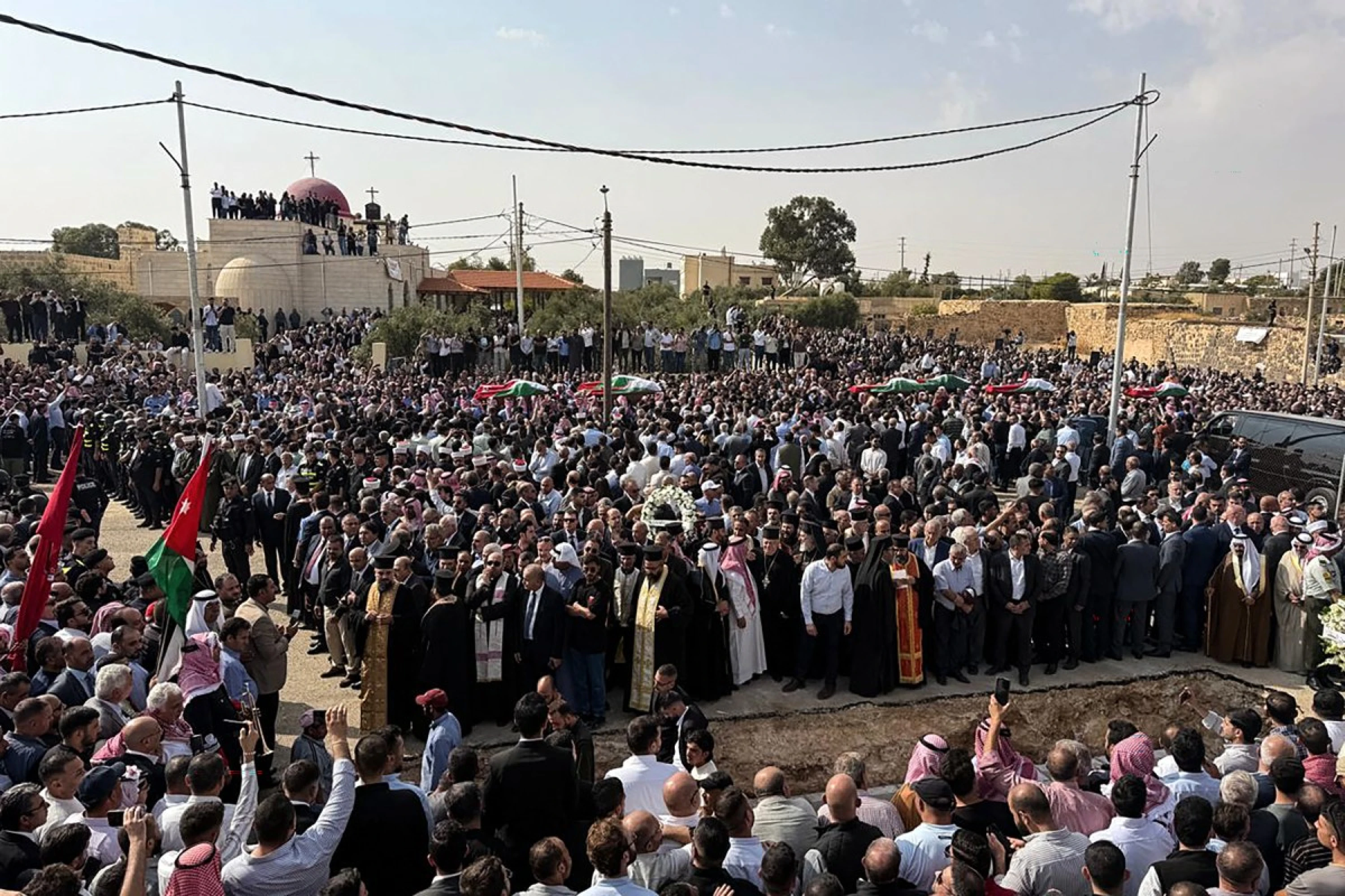 Image of Shock and grief in a Jordanian village after church attack