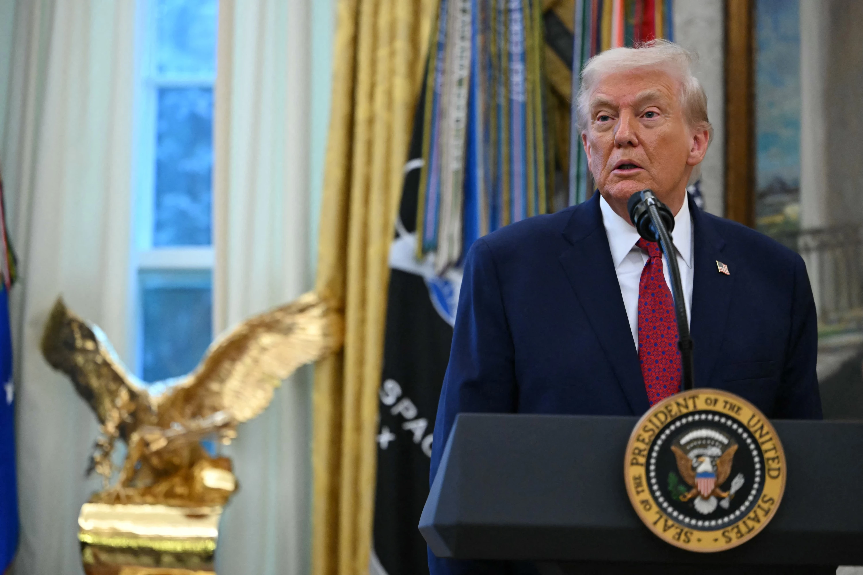 Trump hails ‘amazing’ developments in Syria since Assad’s fall Image