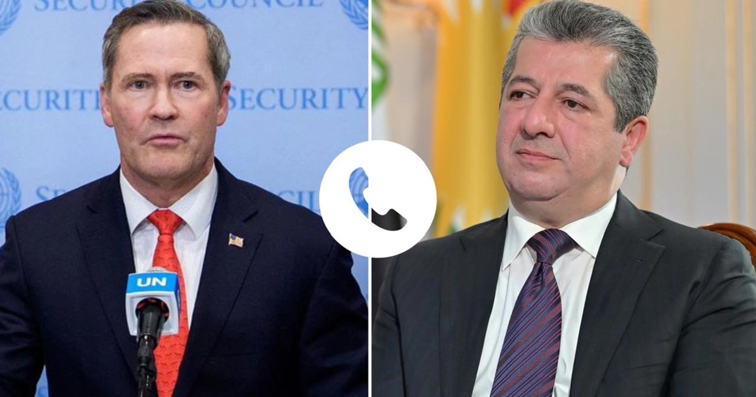 Image of PM Barzani discusses regional attacks, oil exports with US ambassador to UN