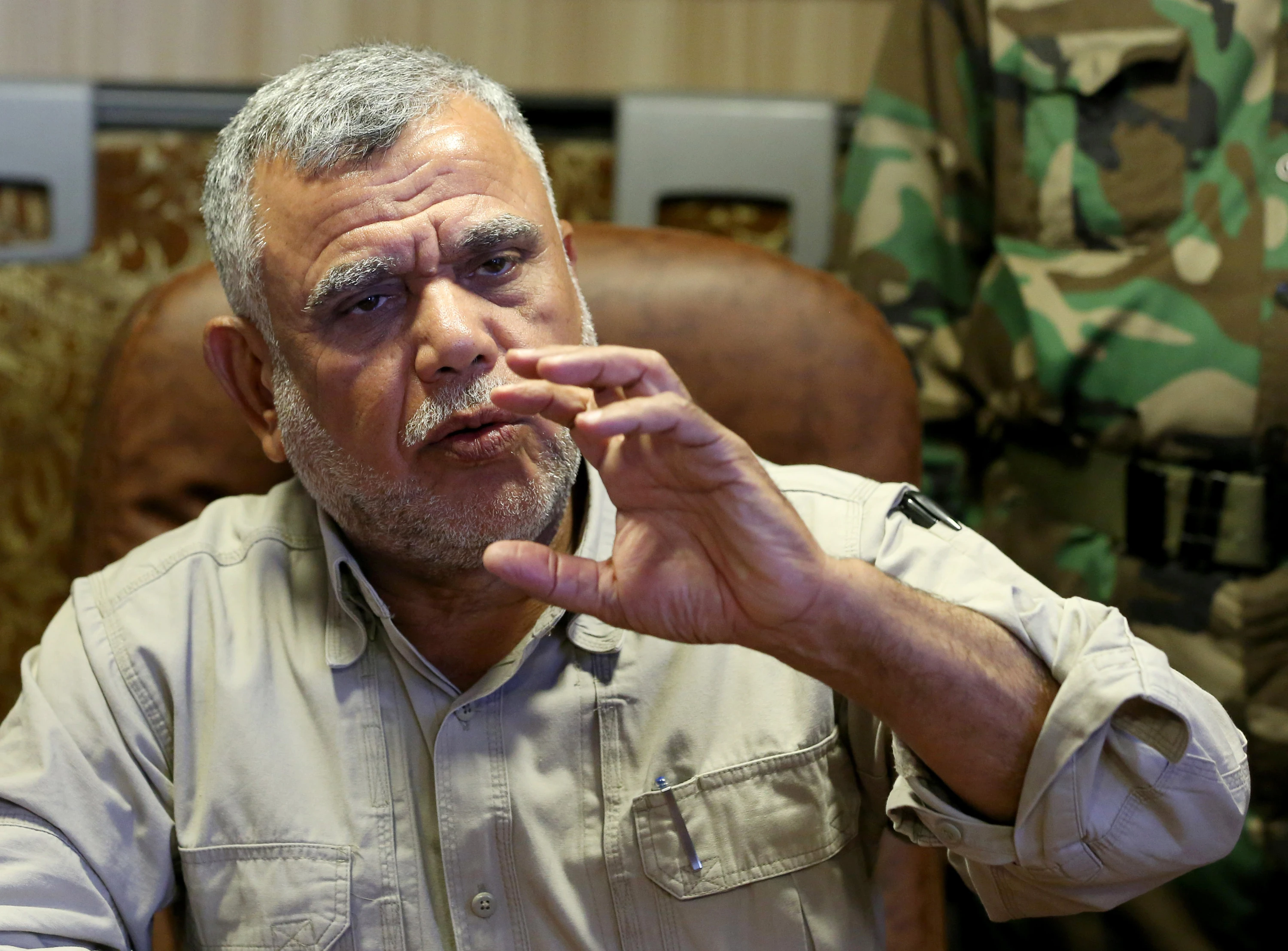 Image of Badr Organization chief warns against foreign influence in Iraqi militia disarmament