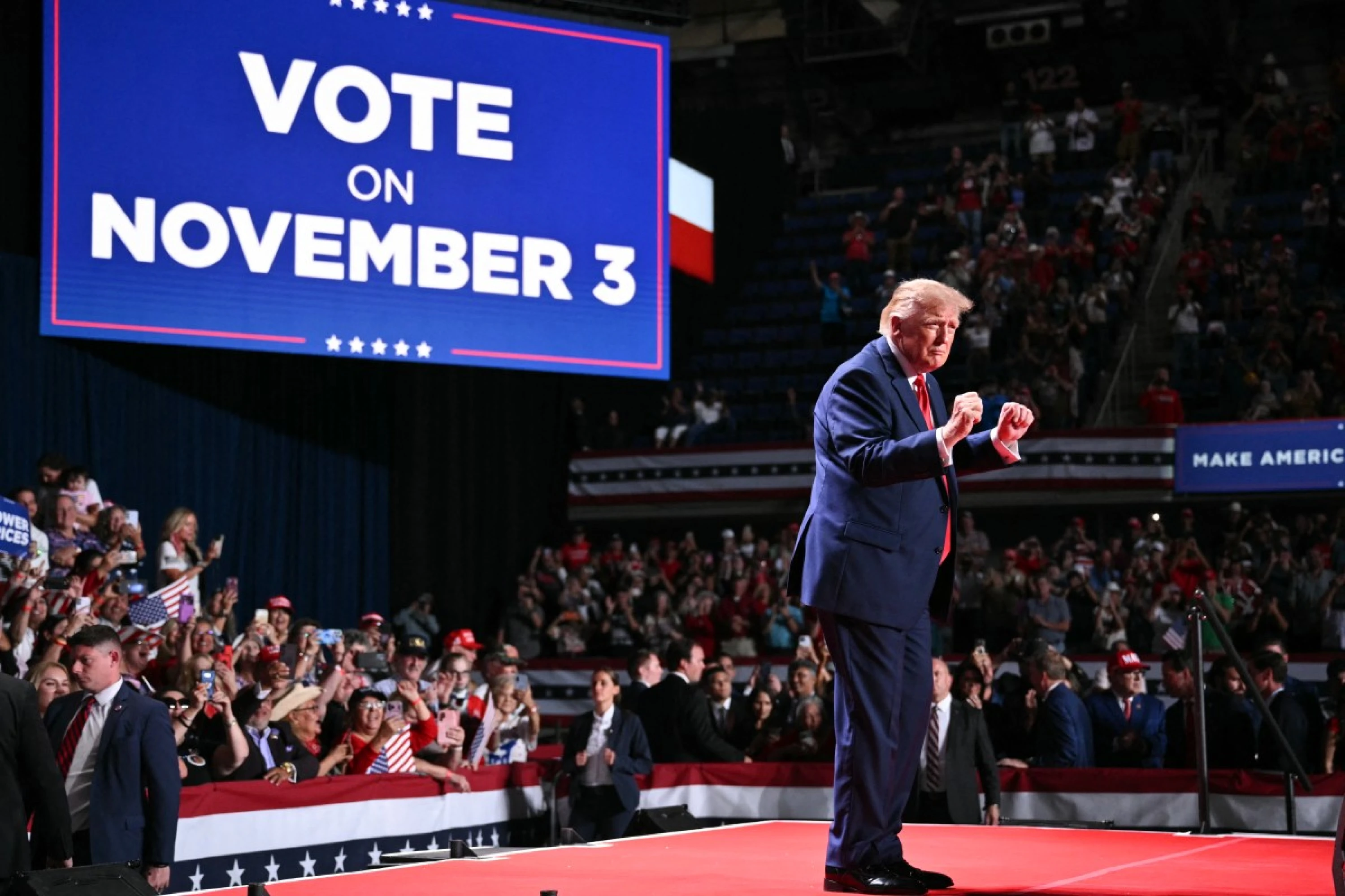 Image of Trump says will not attack Iran before US midterm elections