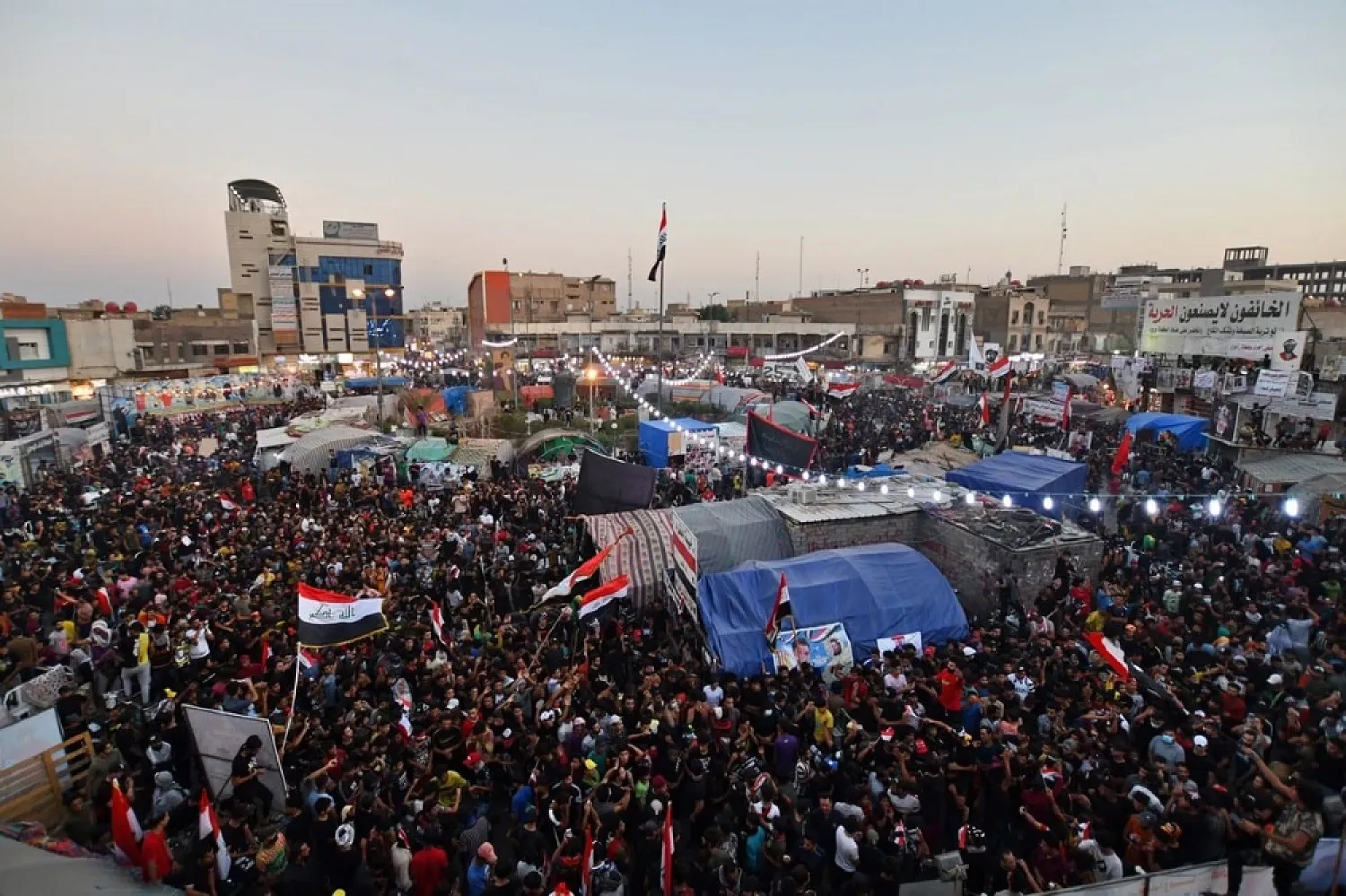 Image of Closed party offices, ongoing distrust: Dhi Qar politics still shaped by Tishreen protests