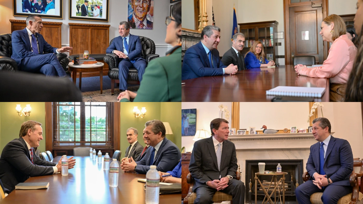 Image of PM Barzani, US lawmakers call for respecting Kurdistan Region’s federal status