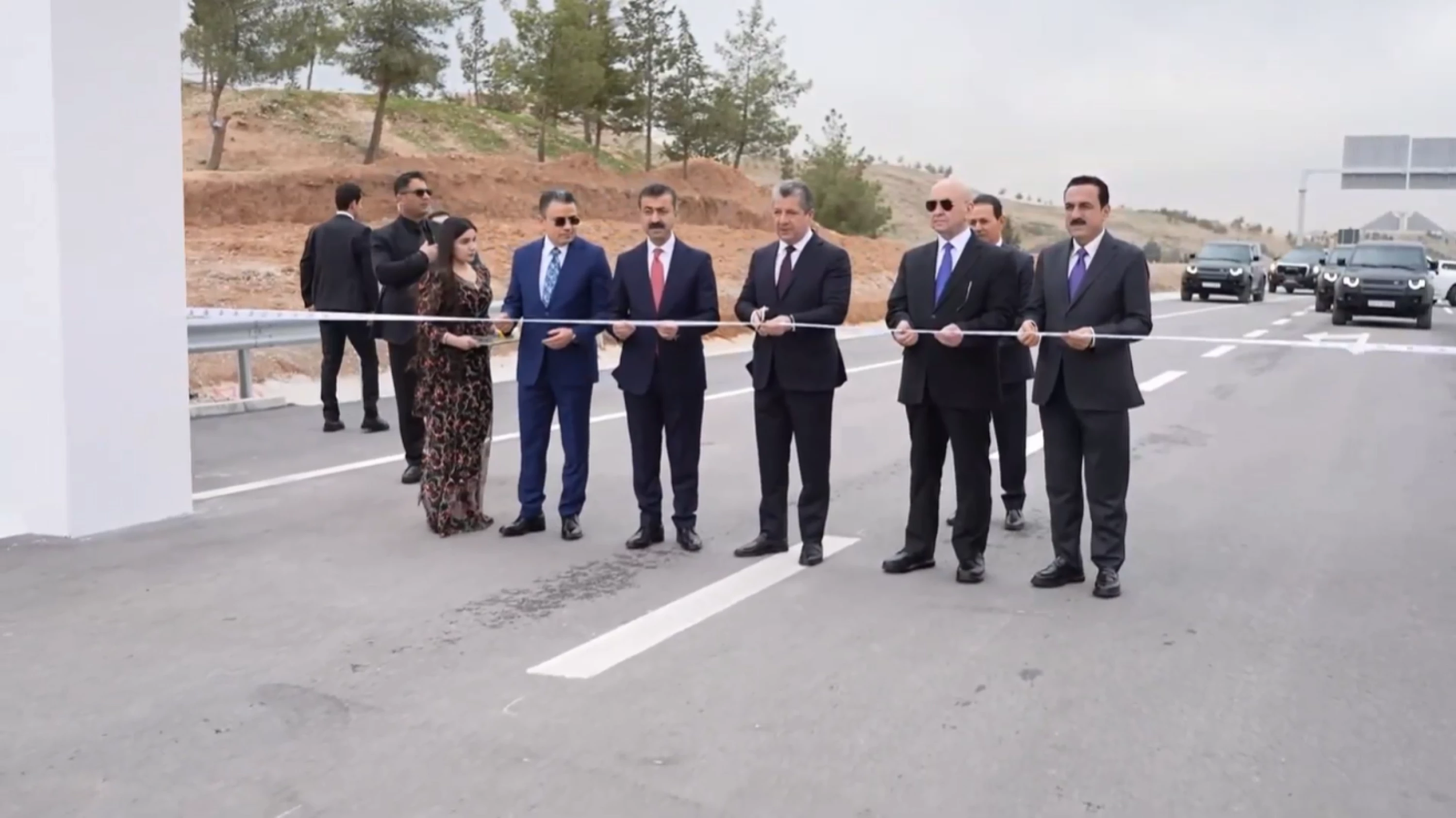 Image of PM Barzani inaugurates major Kasnazan-Gomaspan highway 
