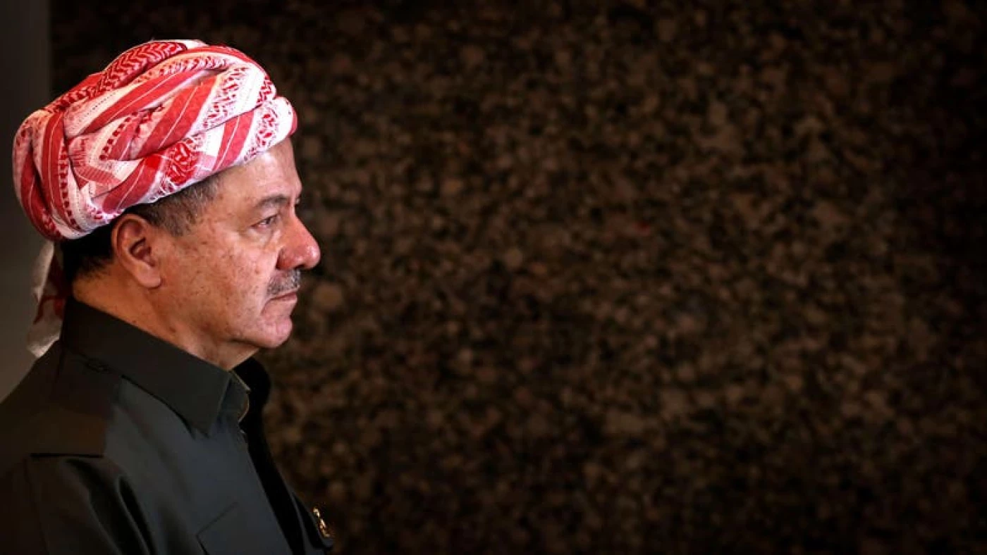 Image of President Masoud Barzani talks regional turmoil, Kurdish unity, Iraq’s future