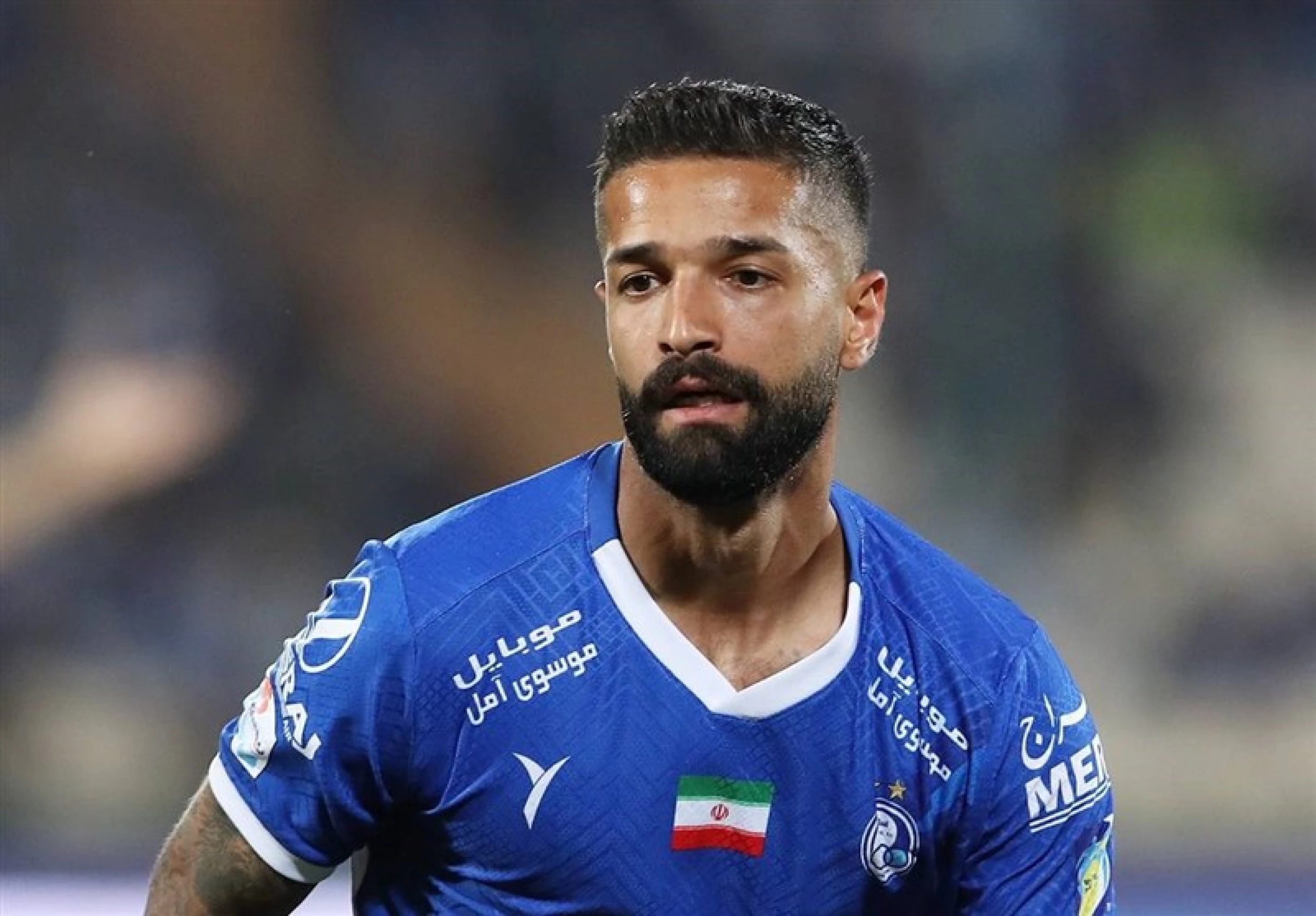 Image of Iranian football player suspended for allegedly drinking alcohol