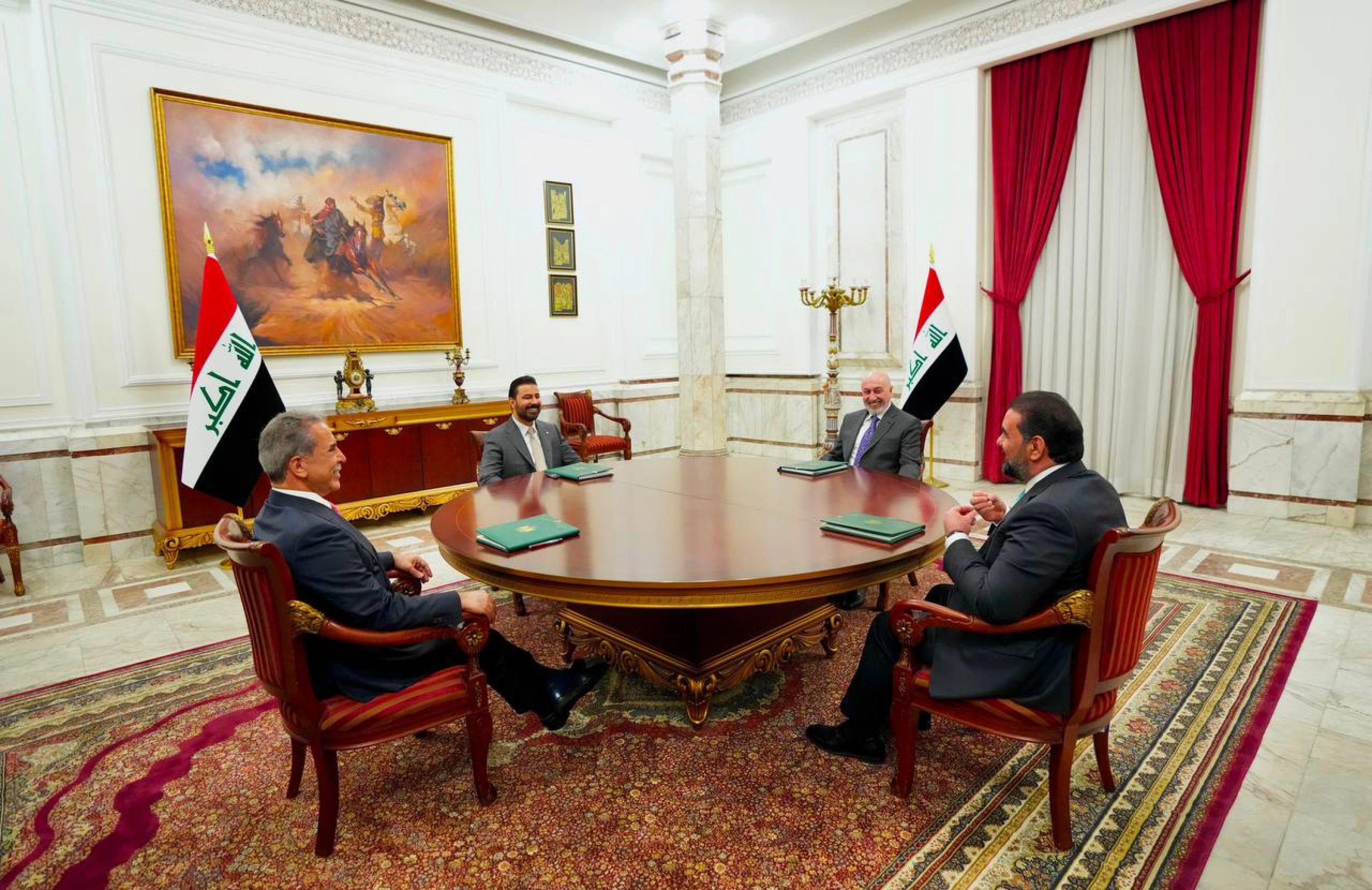 Image of Iraq’s presidencies back efforts to restrict weapons to state 