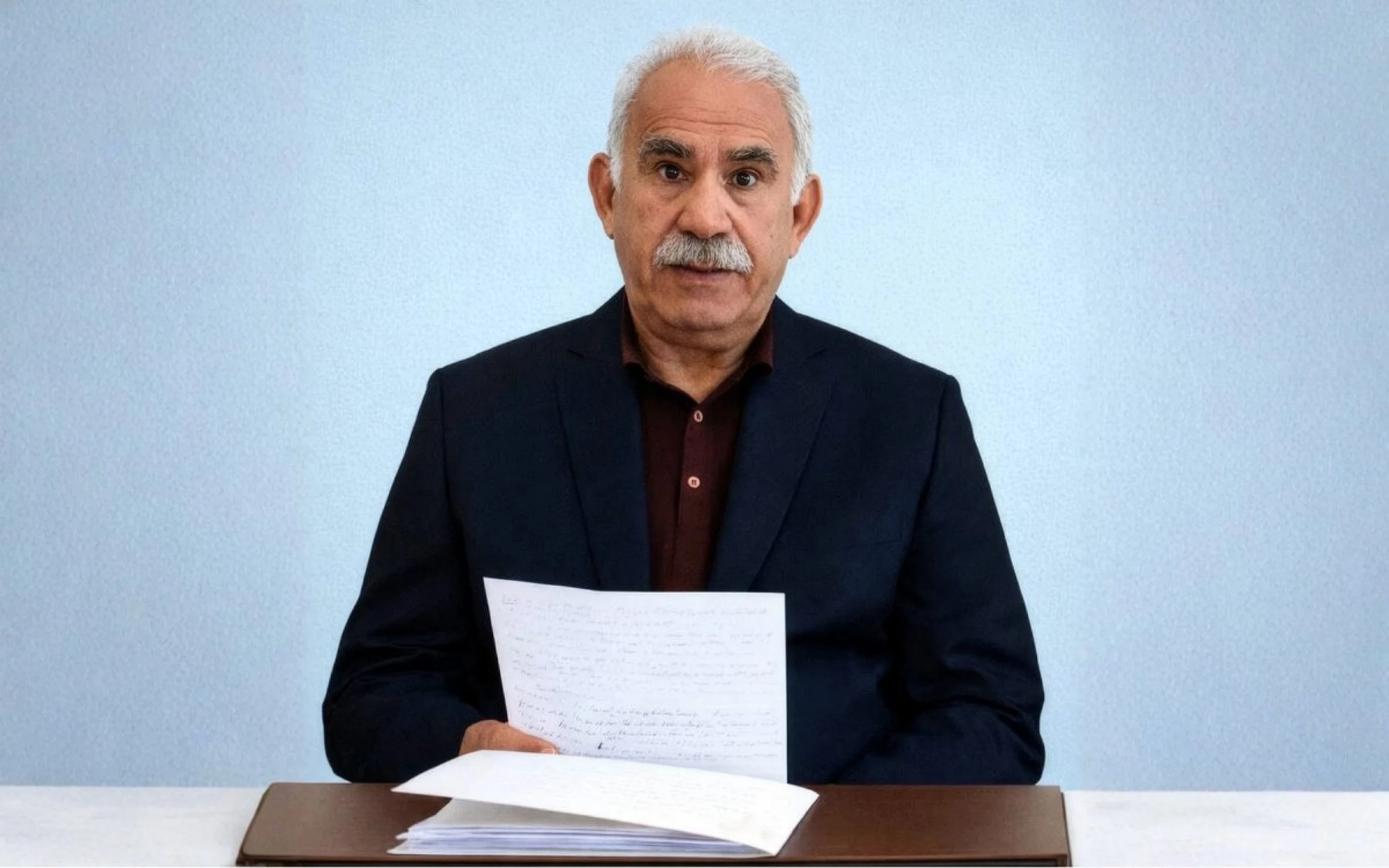 Image of Ocalan warns against ‘conspiracies’ derailing Turkey-PKK peace process
