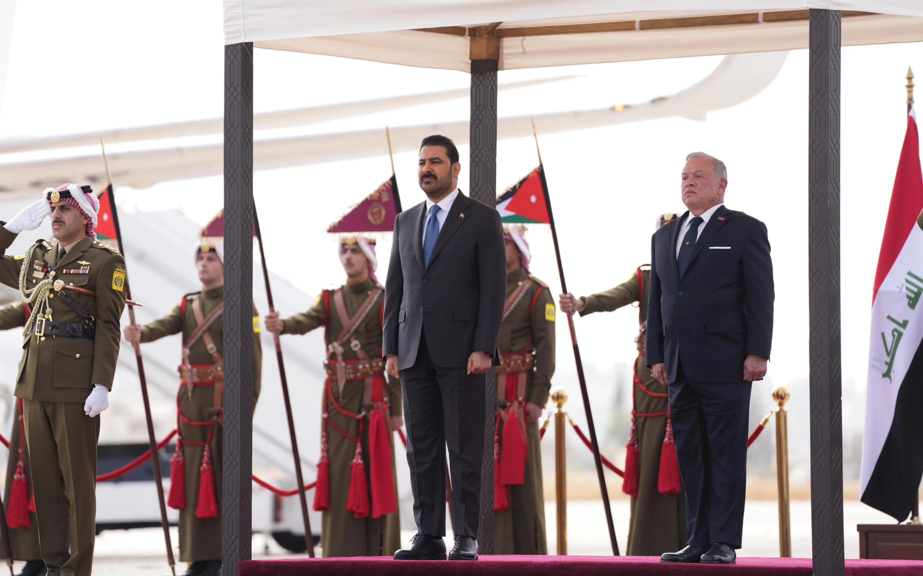 Image of   Iraq, Jordan sign nine MoUs during Zaidi’s visit to Amman