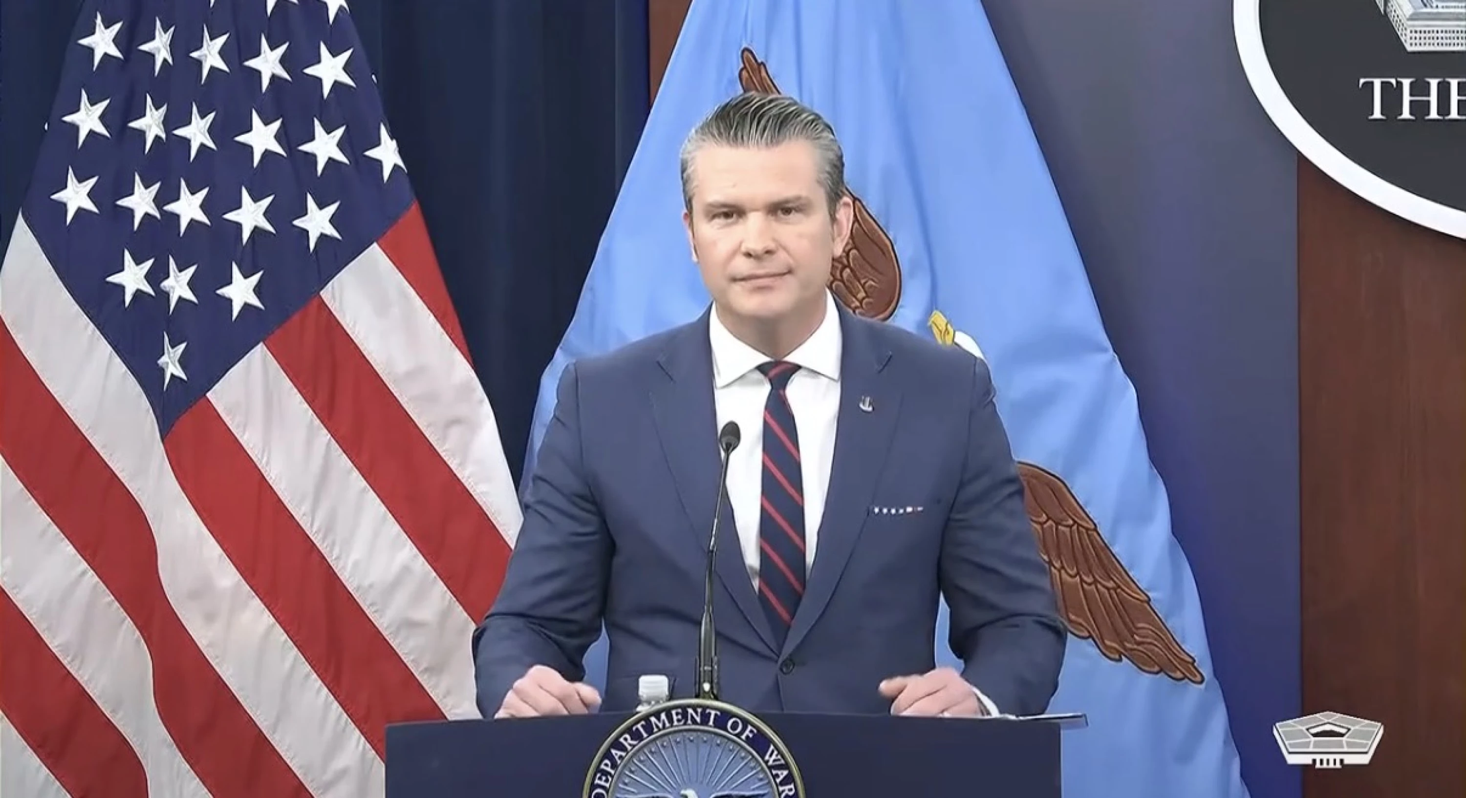 Image of US defense chief to Iranians: ‘Now is your time'