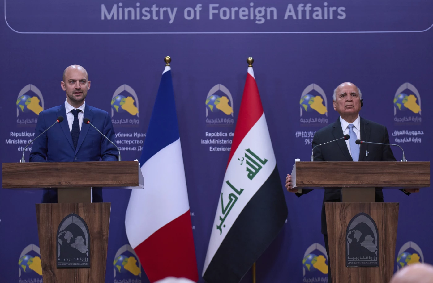 Iraqi, French FMsRead More