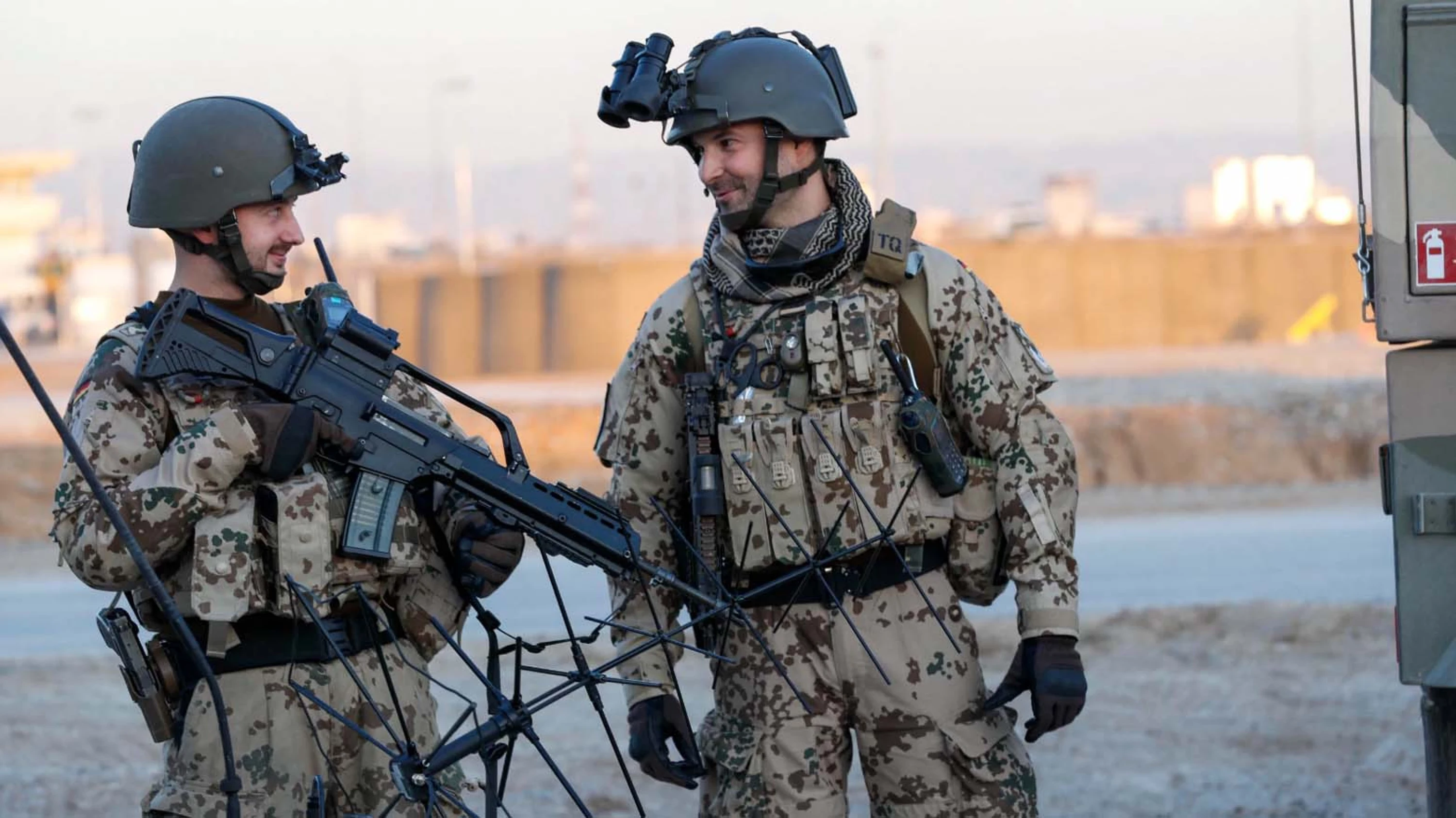 Germany affirms September military withdrawal deadline from Erbil base International coalition troops based at Erbil International Airport repeatedly came under fire by Iran and its proxies during the recent regional war.
