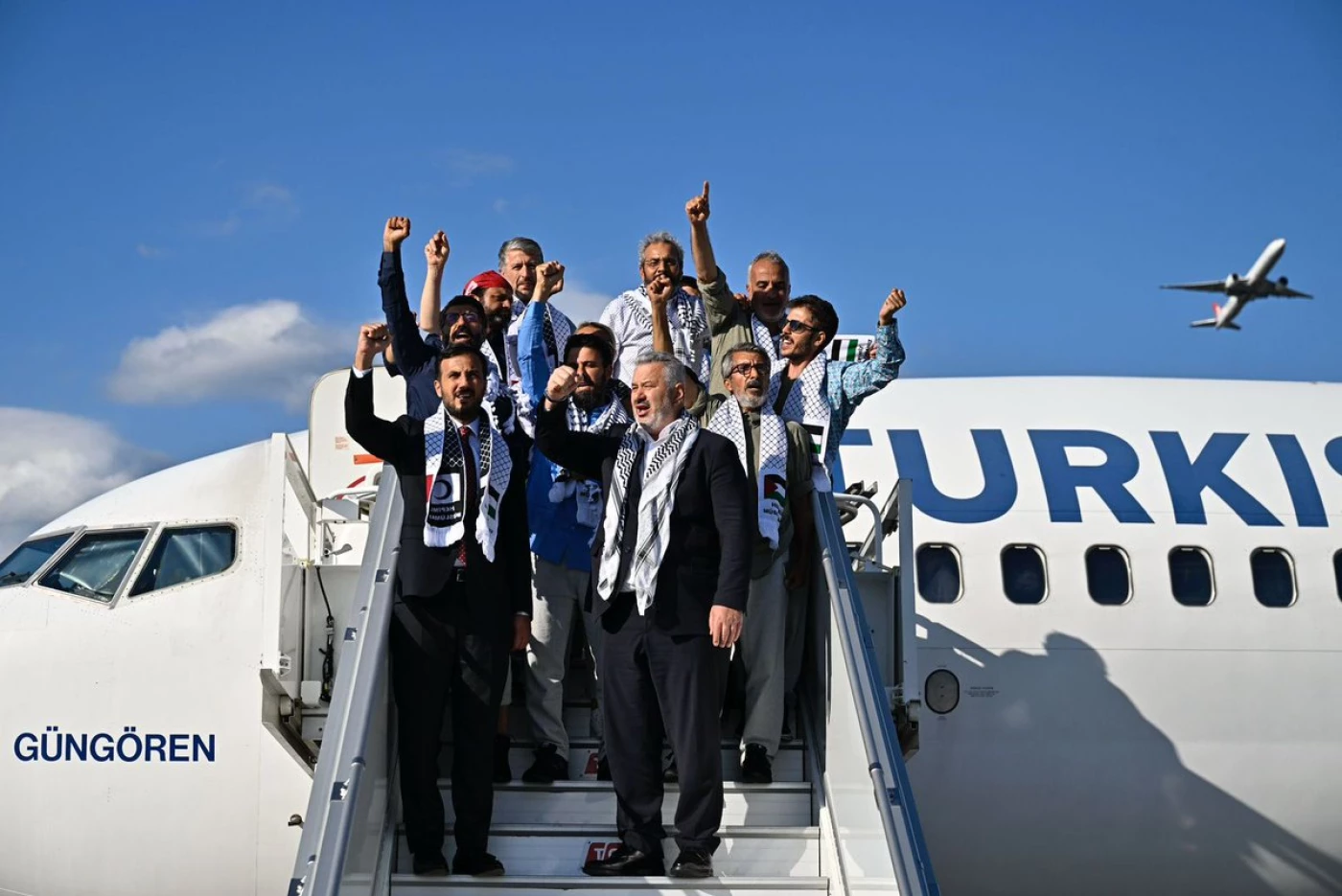 Image of Israel deports over 130 passengers on board Gaza aid flotilla to Turkey