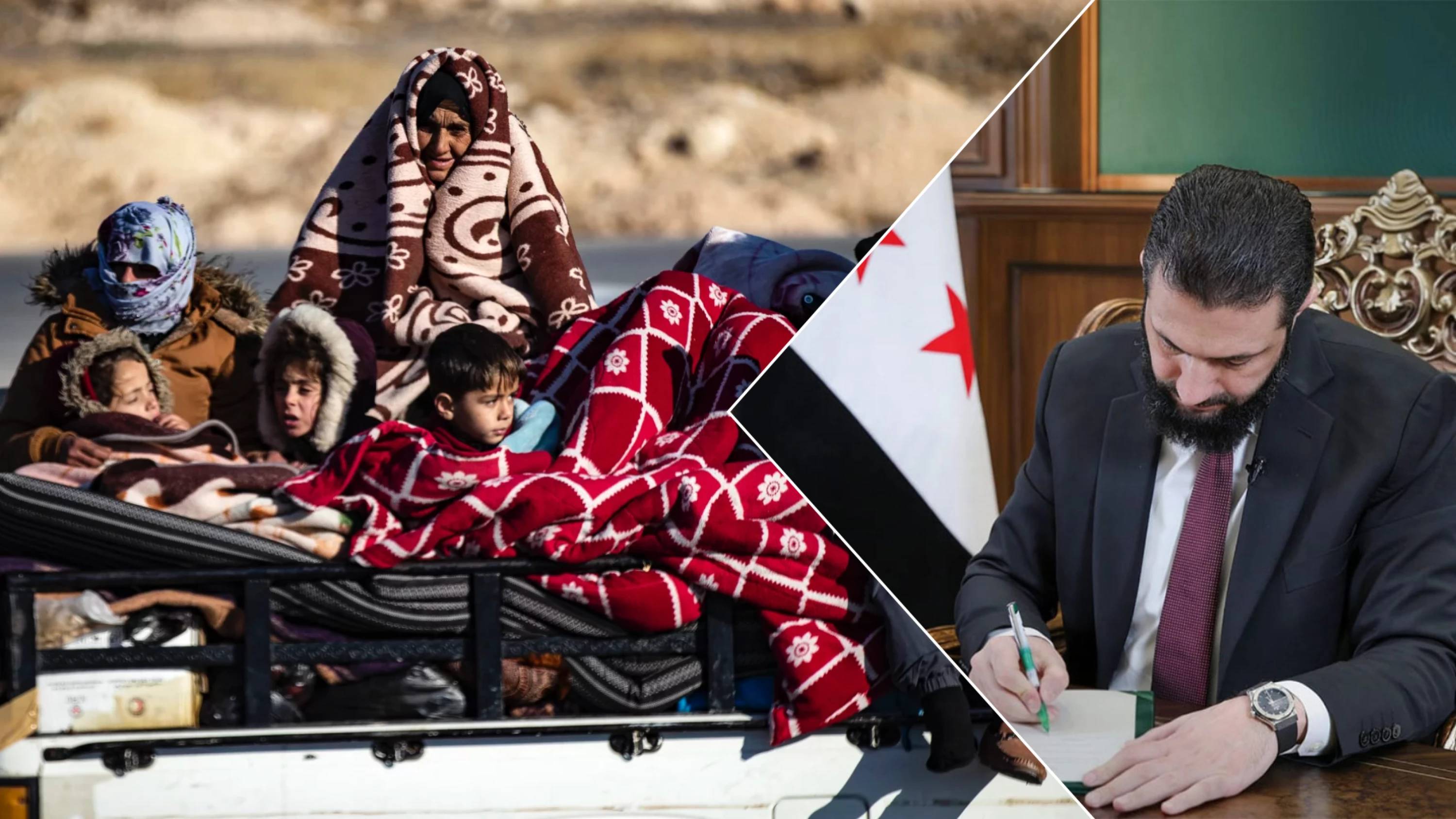 Image of Sharaa decree on Kurdish rights falls short without constitutional reform: Rojava administration