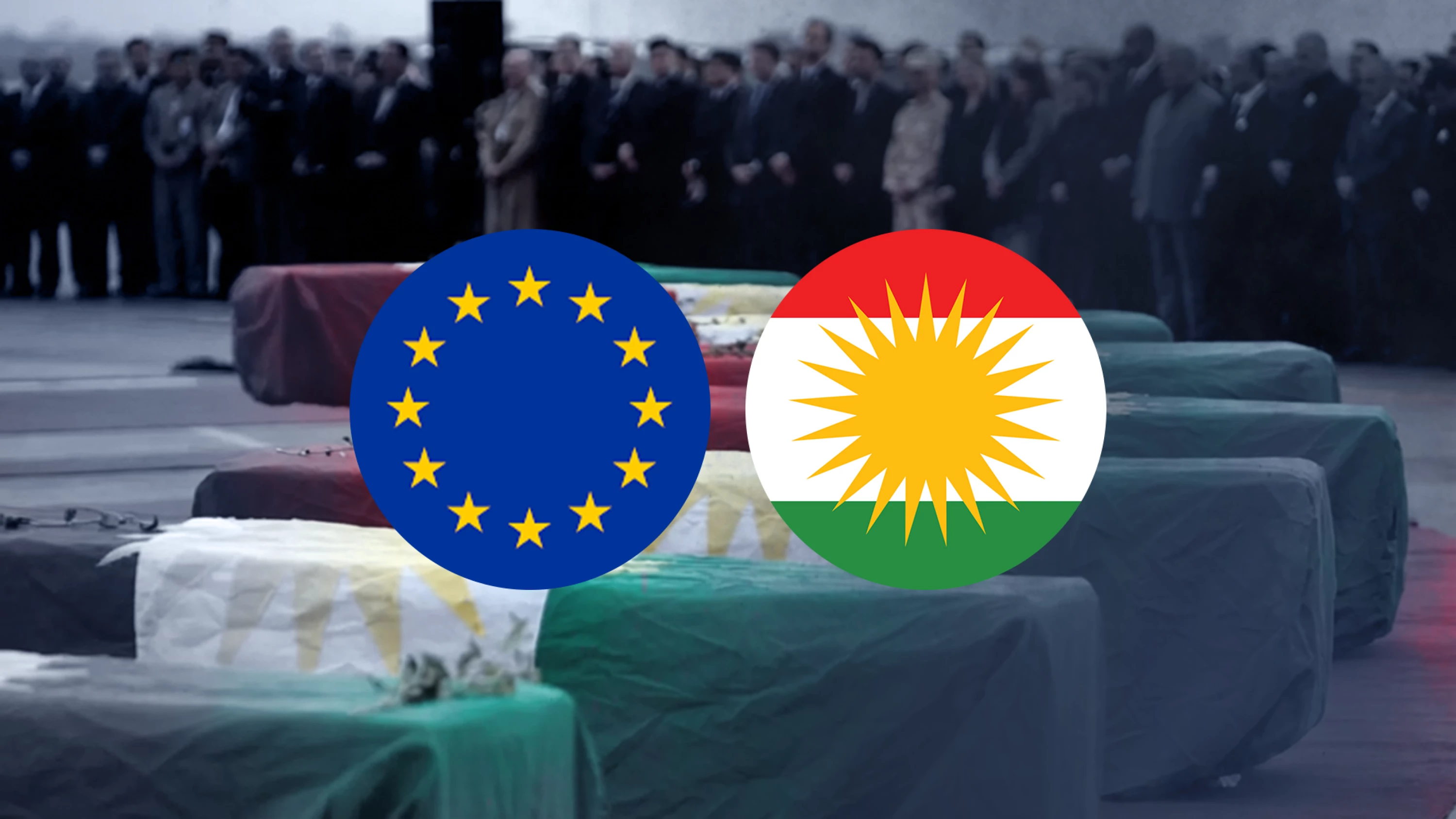 Image of EU diplomats offer condolences to Kurdish leaders for Iranian strike on Peshmerga 