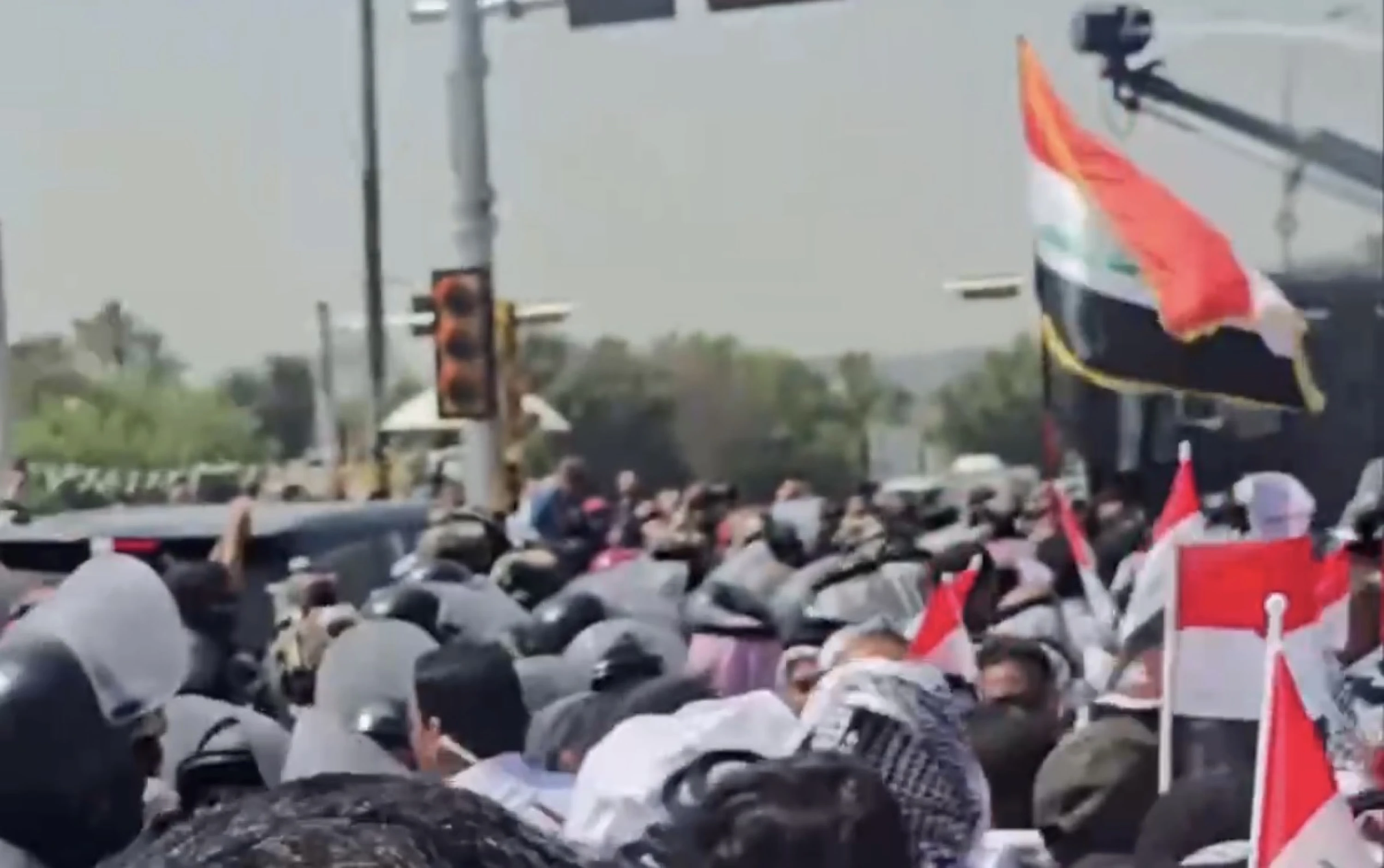 Baghdad farmers’ protest met with force Image