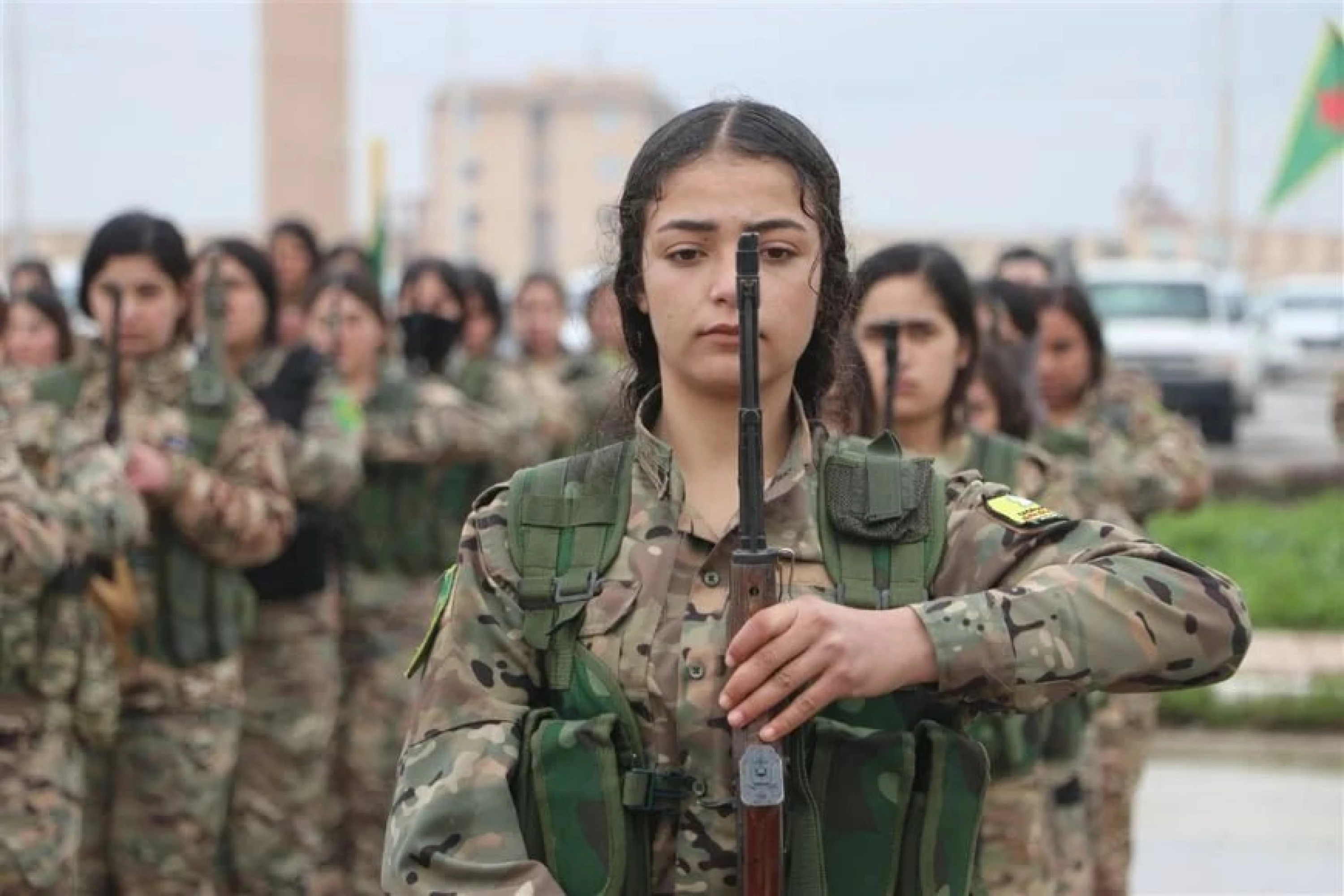 Image of Damascus showing ‘flexibility’ in women’s integration into army: YPJ