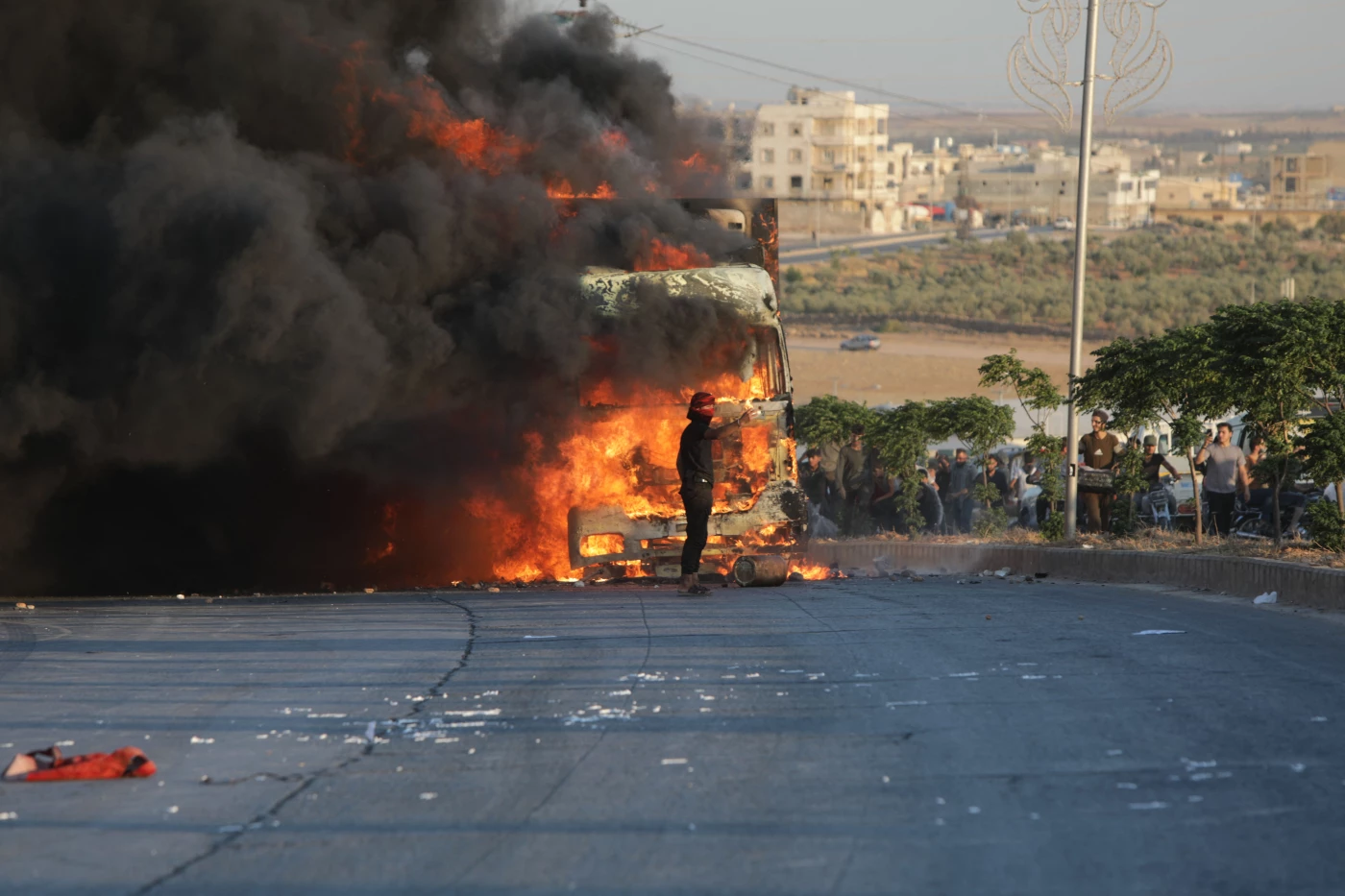 Image of Four killed, several injured in Afrin amid anti-Turkish protests