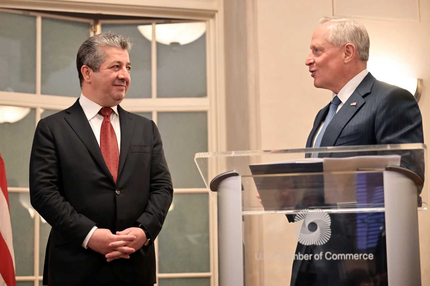 Image of PM Barzani, US firms highlight advantages of recent deals for both sides