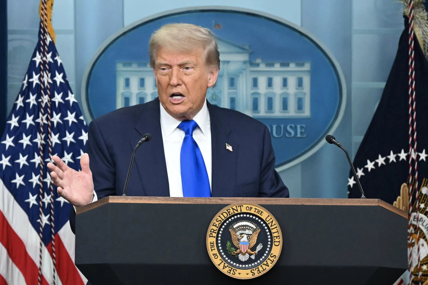 Image of Trump says would strike Iran ‘without question’ if Tehran continues uranium enrichment
