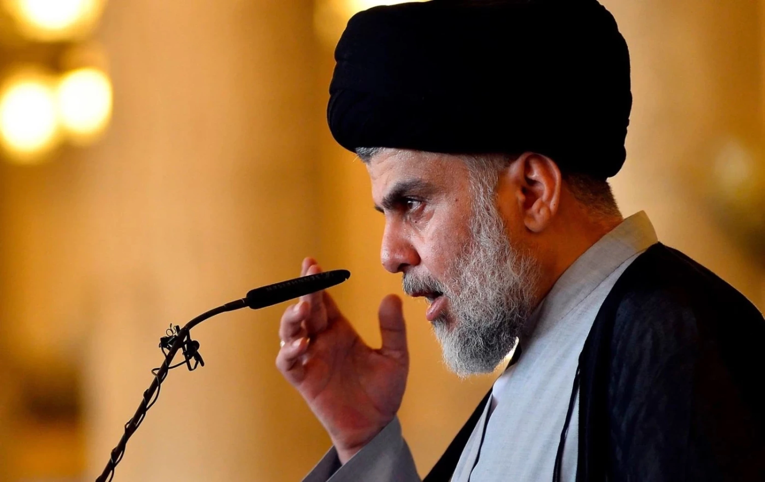 Image of Sadr blames ‘reckless’ militias for attracting deadly strikes on PMF