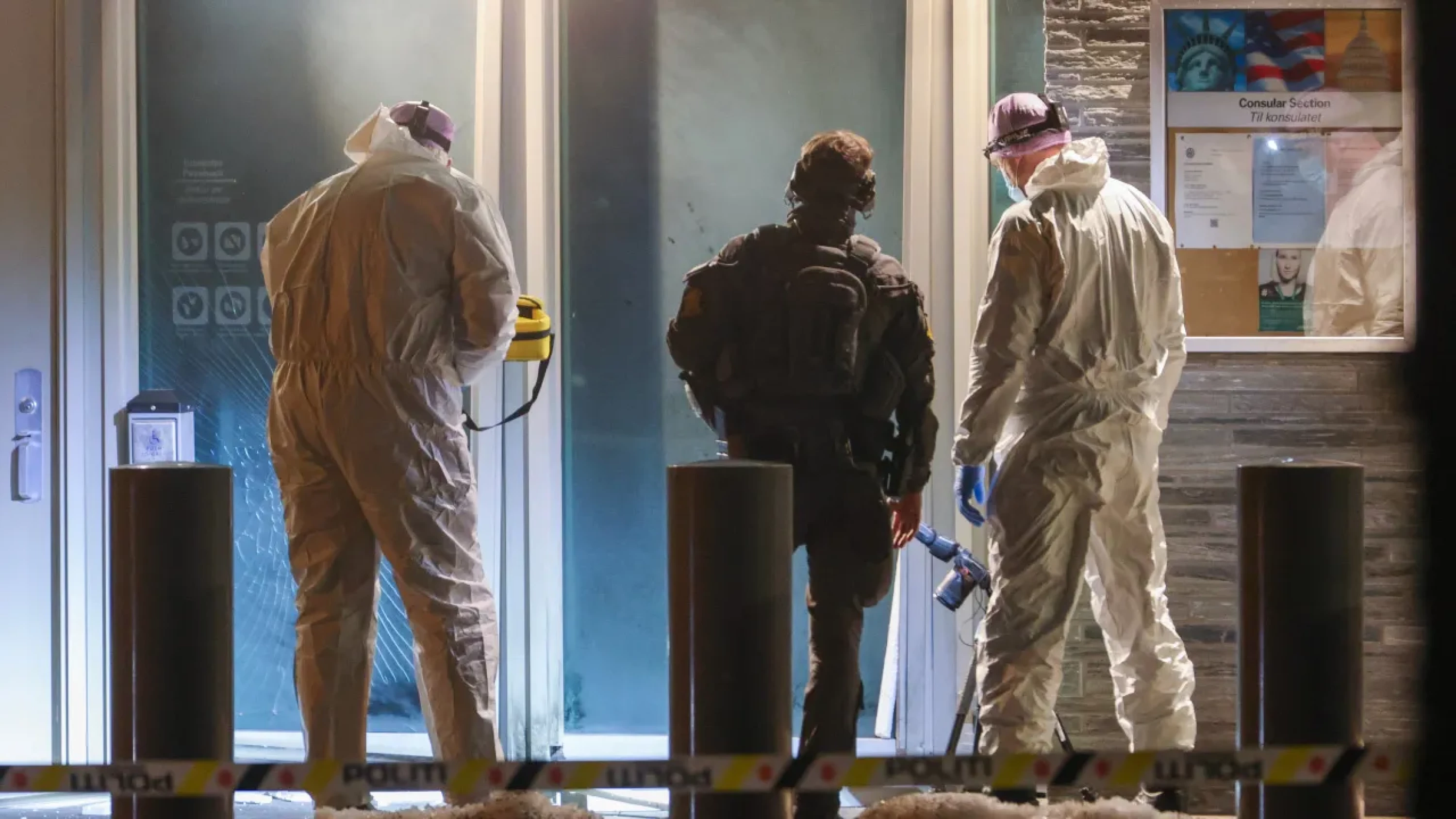 Image of Three Norwegian-Iraqis arrested over Oslo US embassy bombing