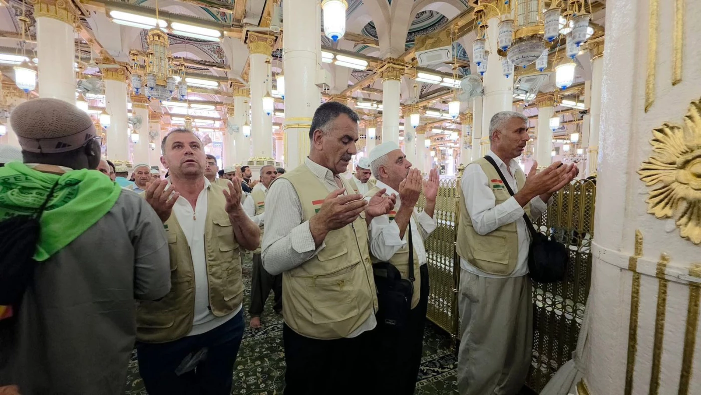 All Hajj pilgrims from Kurdistan Region arrived in Saudi Arabia: Official Image