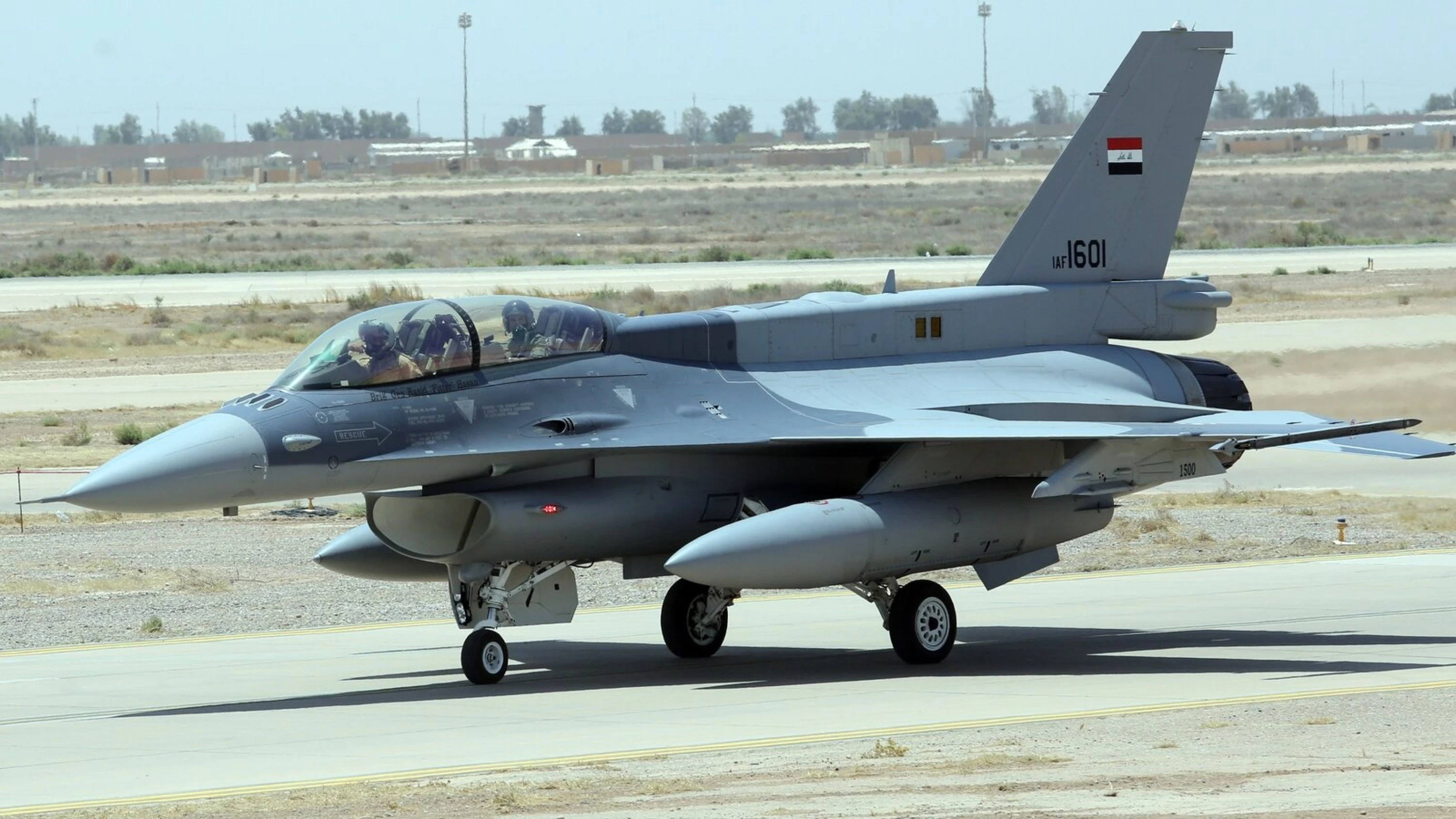 Image of Iraqi Air Force cites 20,000 sorties in rebuttal of F-16 fleet criticism