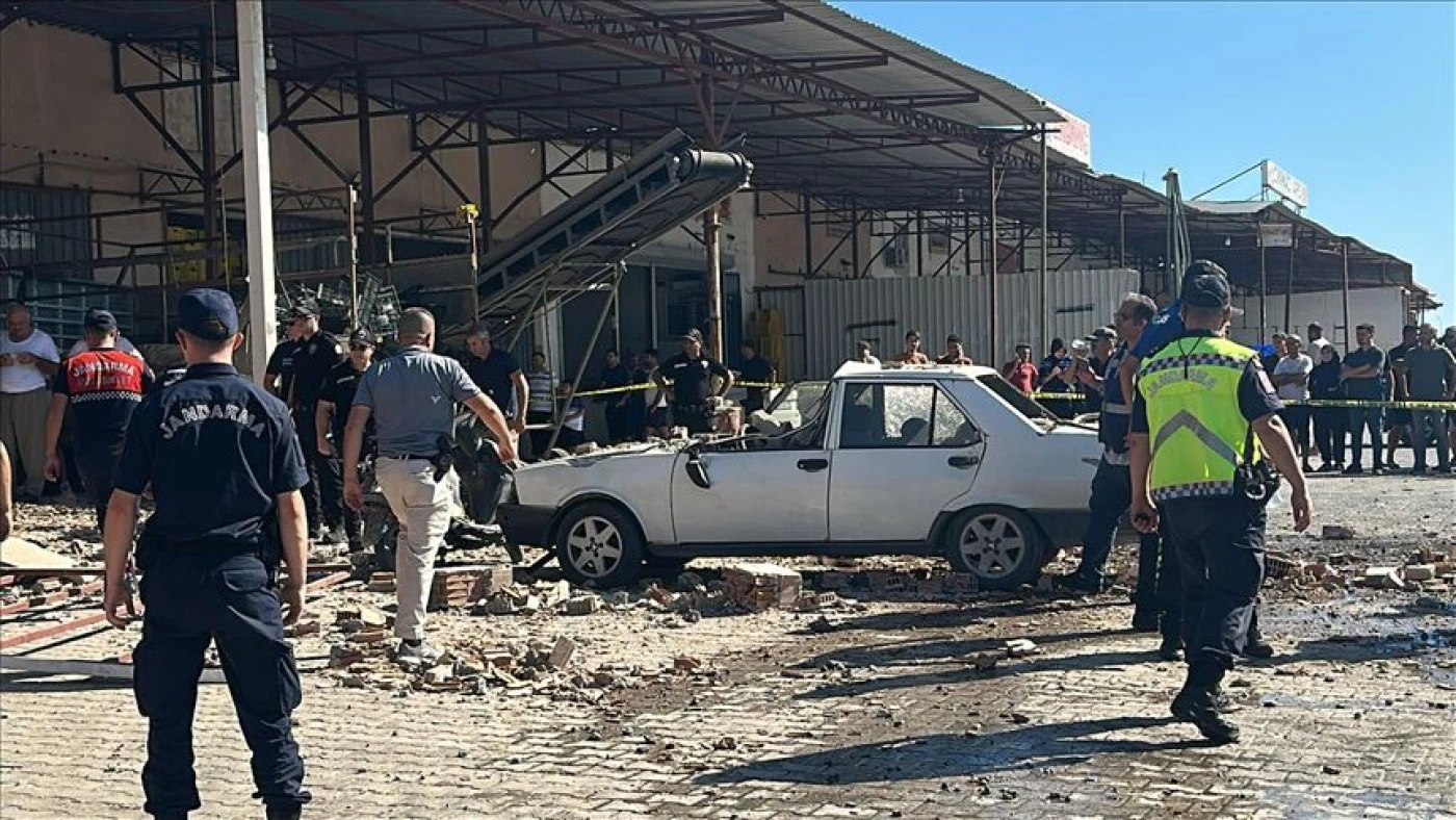 Image of One killed in explosion in southwest Turkey market