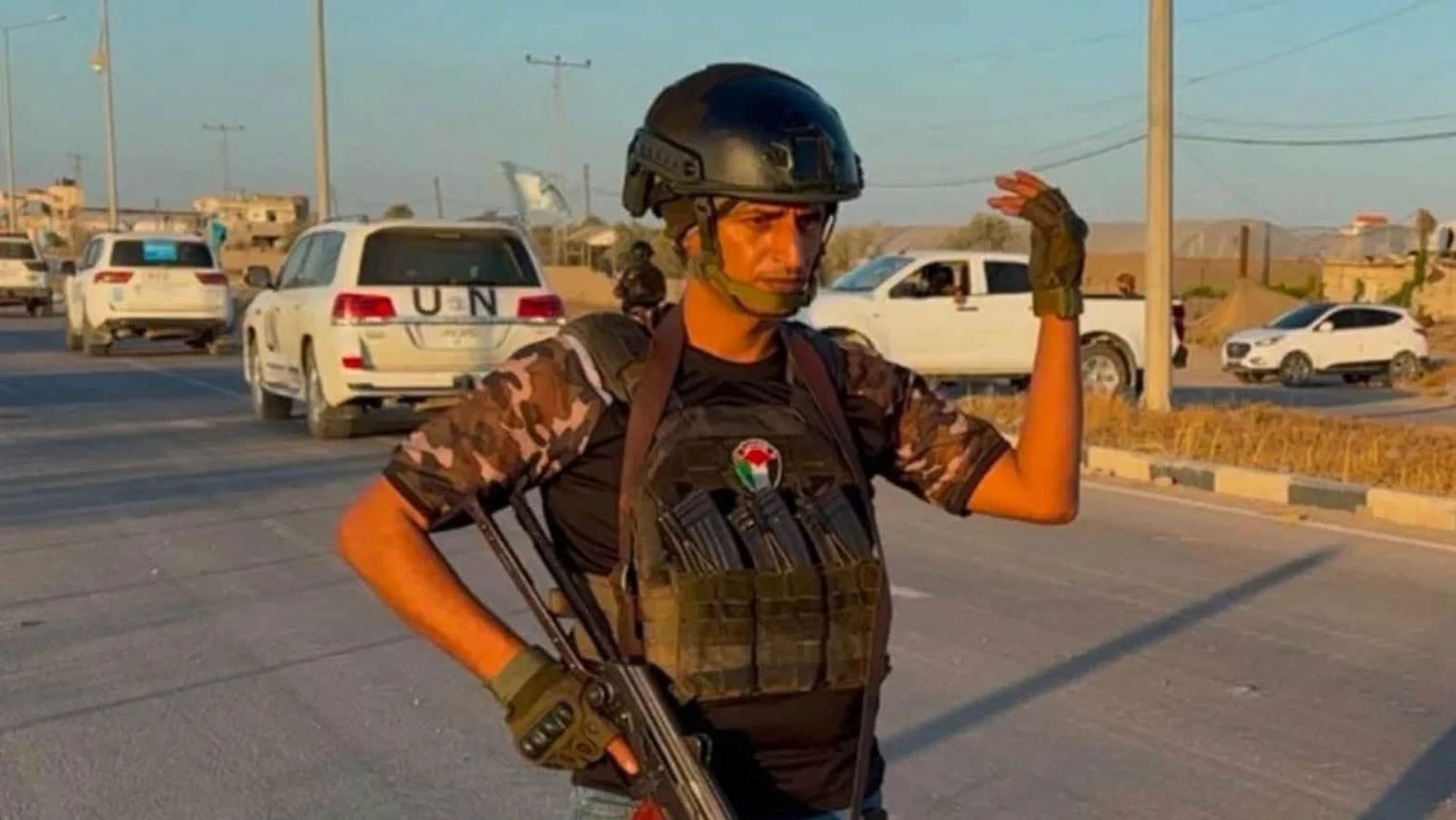 Image of Hamas hails killing of Israeli-backed militia leader