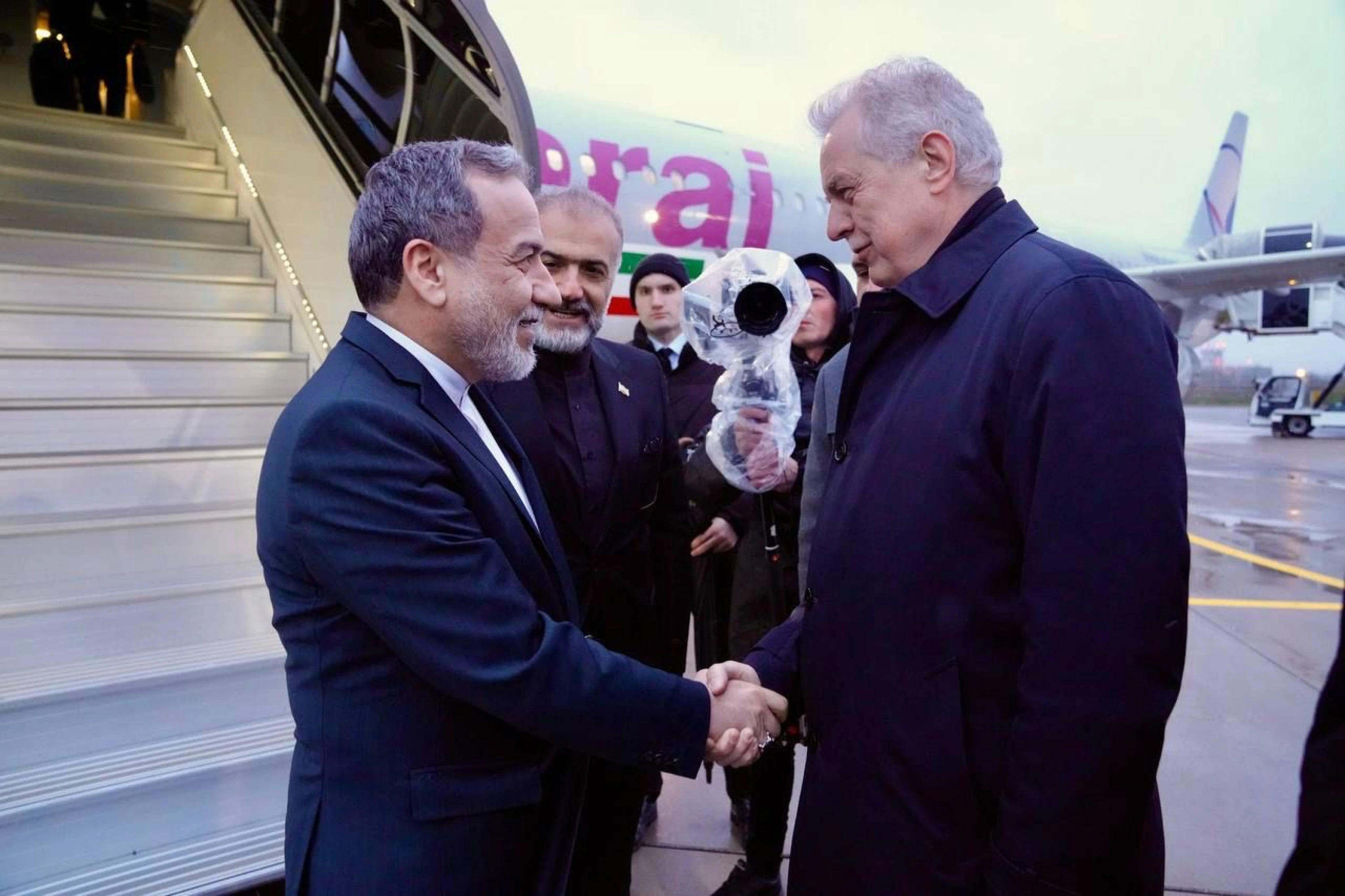 Image of Iran’s Araghchi arrives in Russia for high-profile meetings