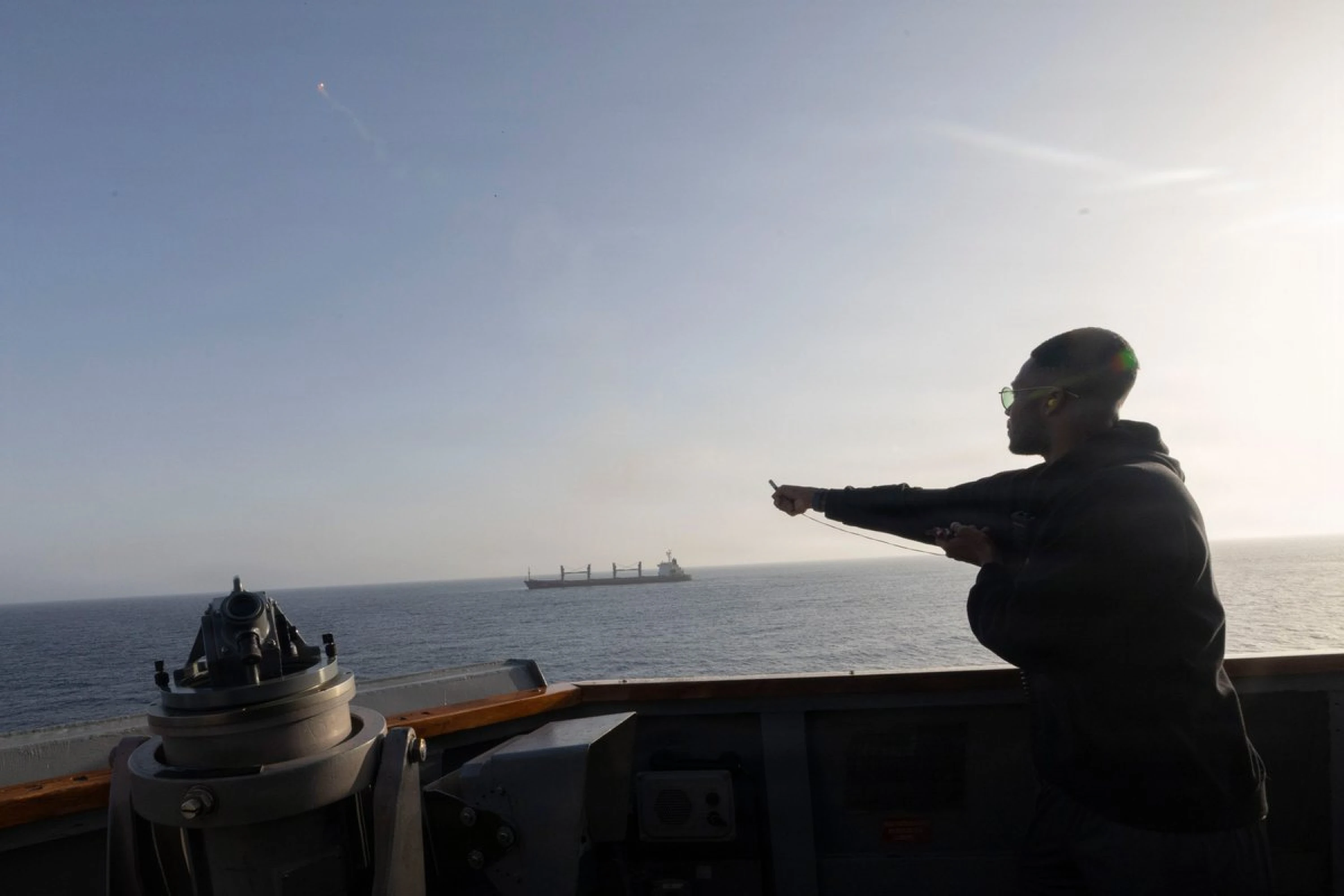 Image of US says downed Iranian drones in Strait of Hormuz as peace deal looms