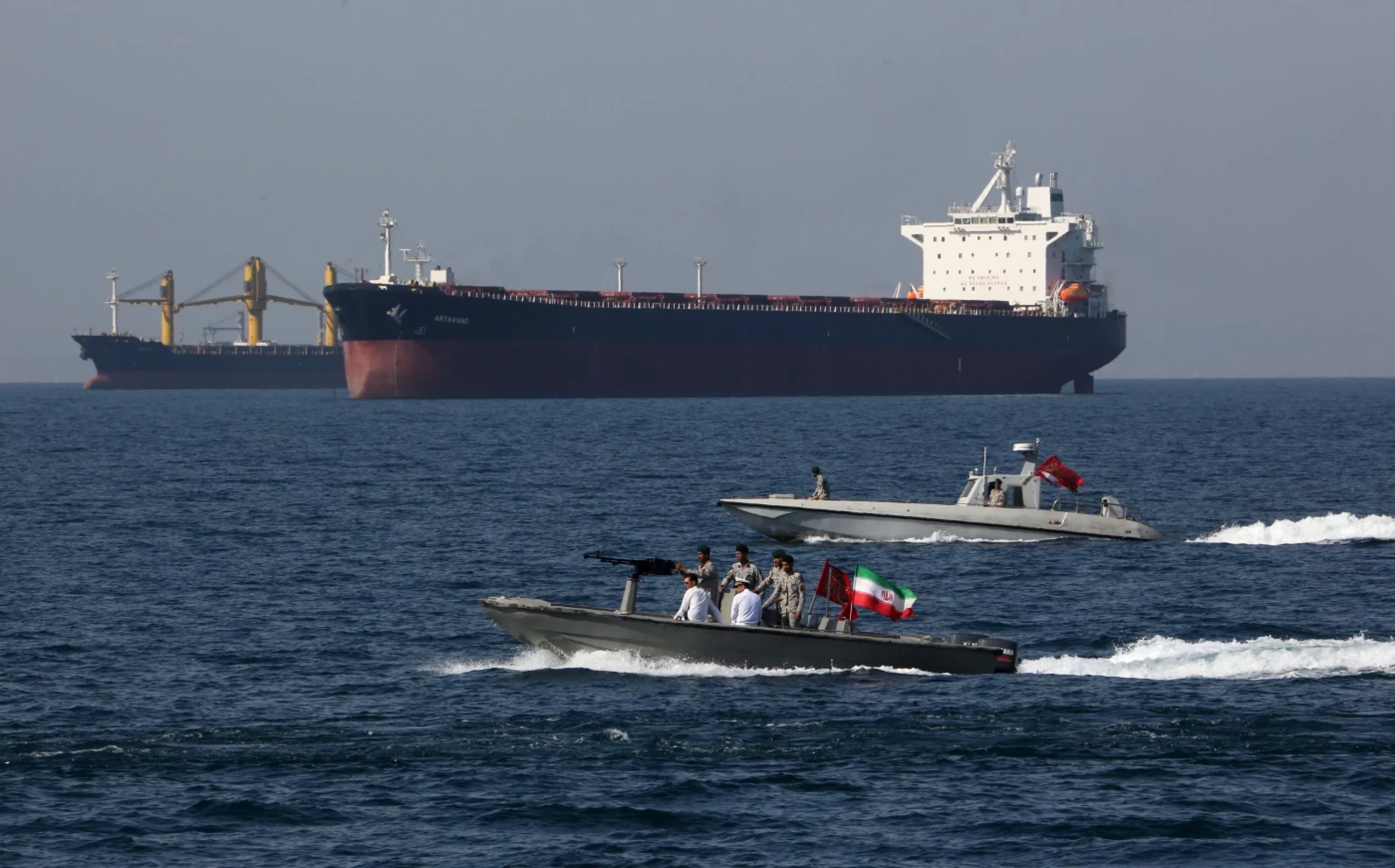 Image of Iran, Oman talks on managing Strait of Hormuz ‘nearly complete,’ Araghchi says