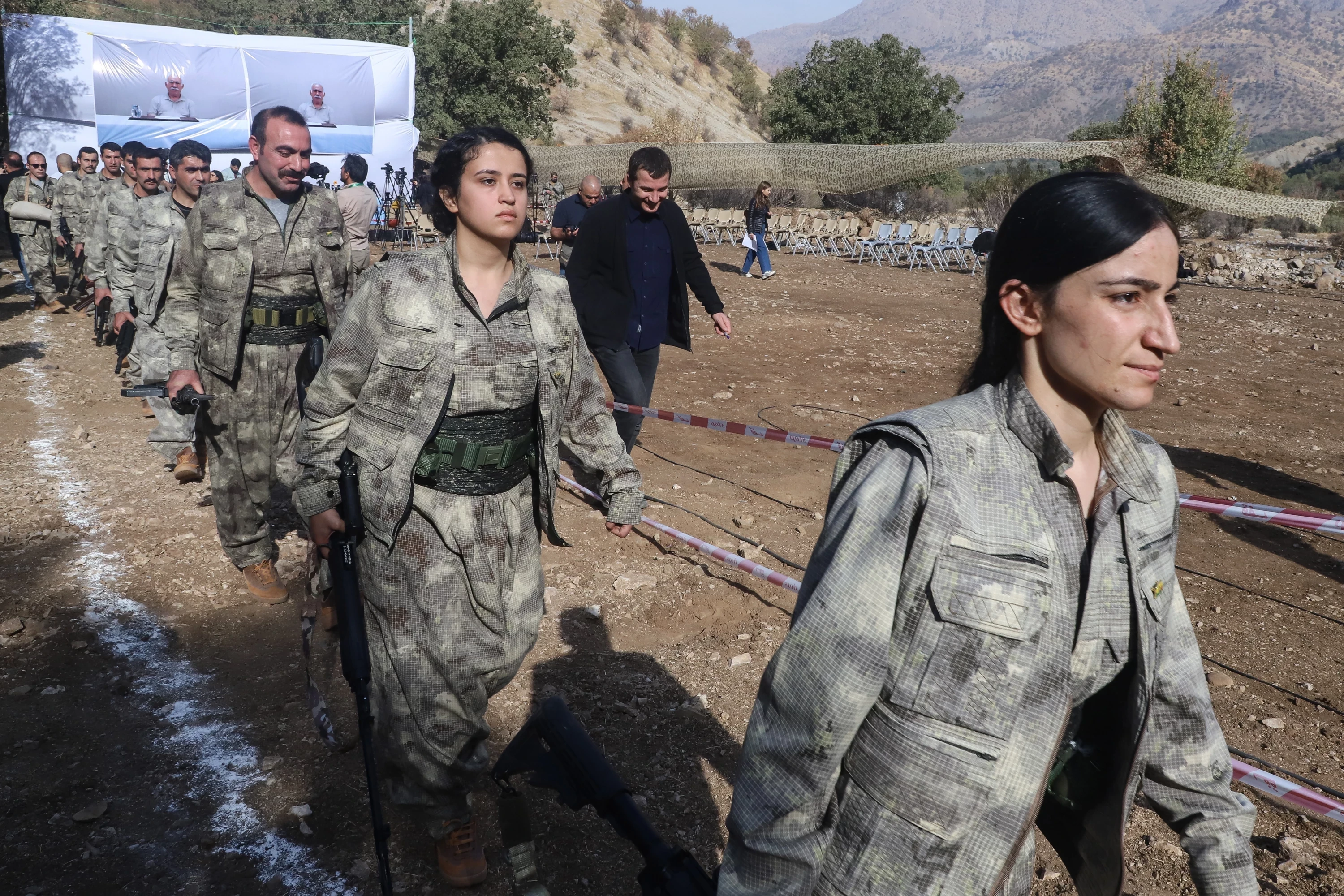 Image of Turkish state media confirms PKK withdrawal from four positions in Kurdistan Region