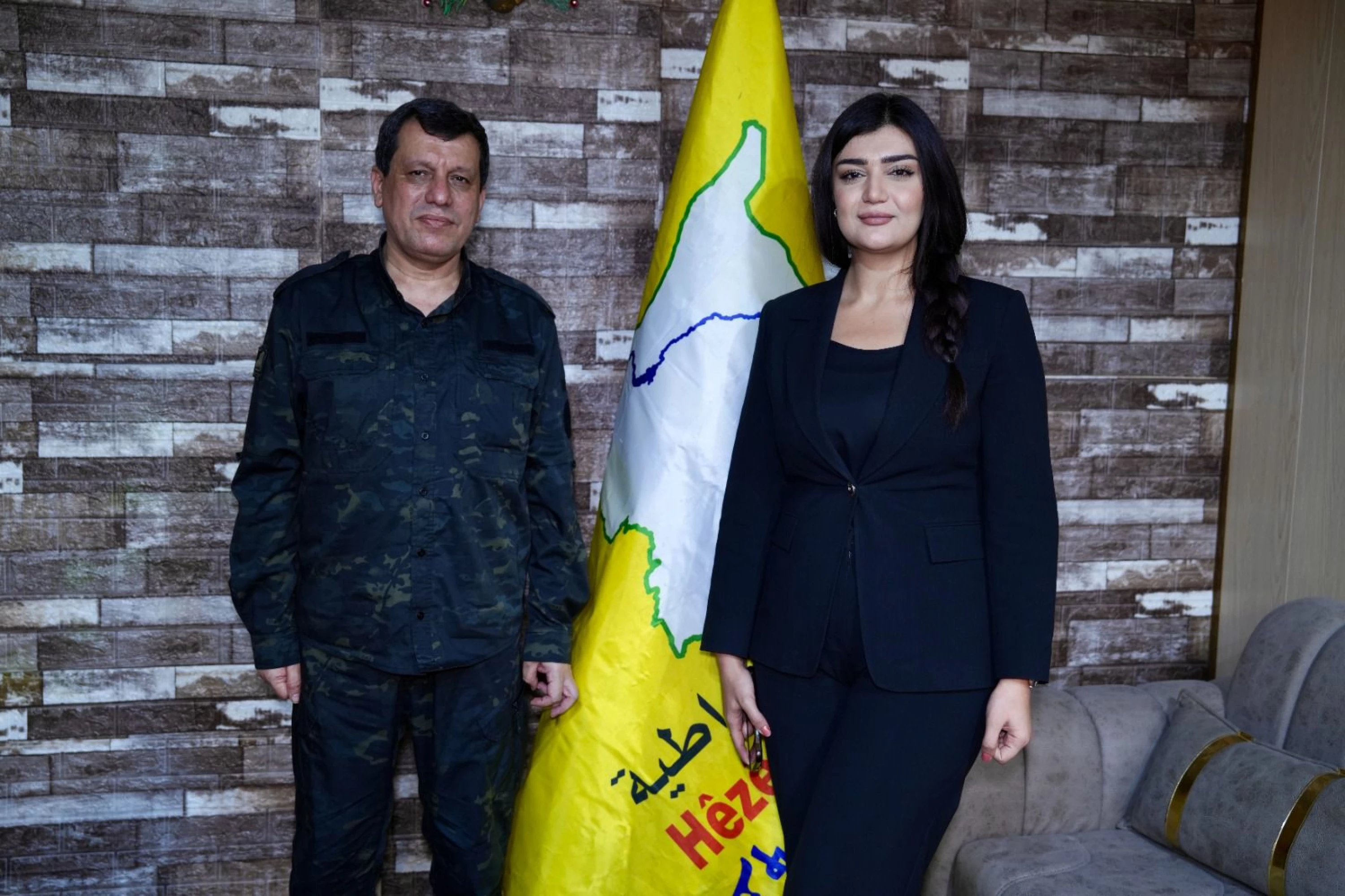 Image of SDF’s Abdi says Damascus entry to Kurdish cities 'symbolic'