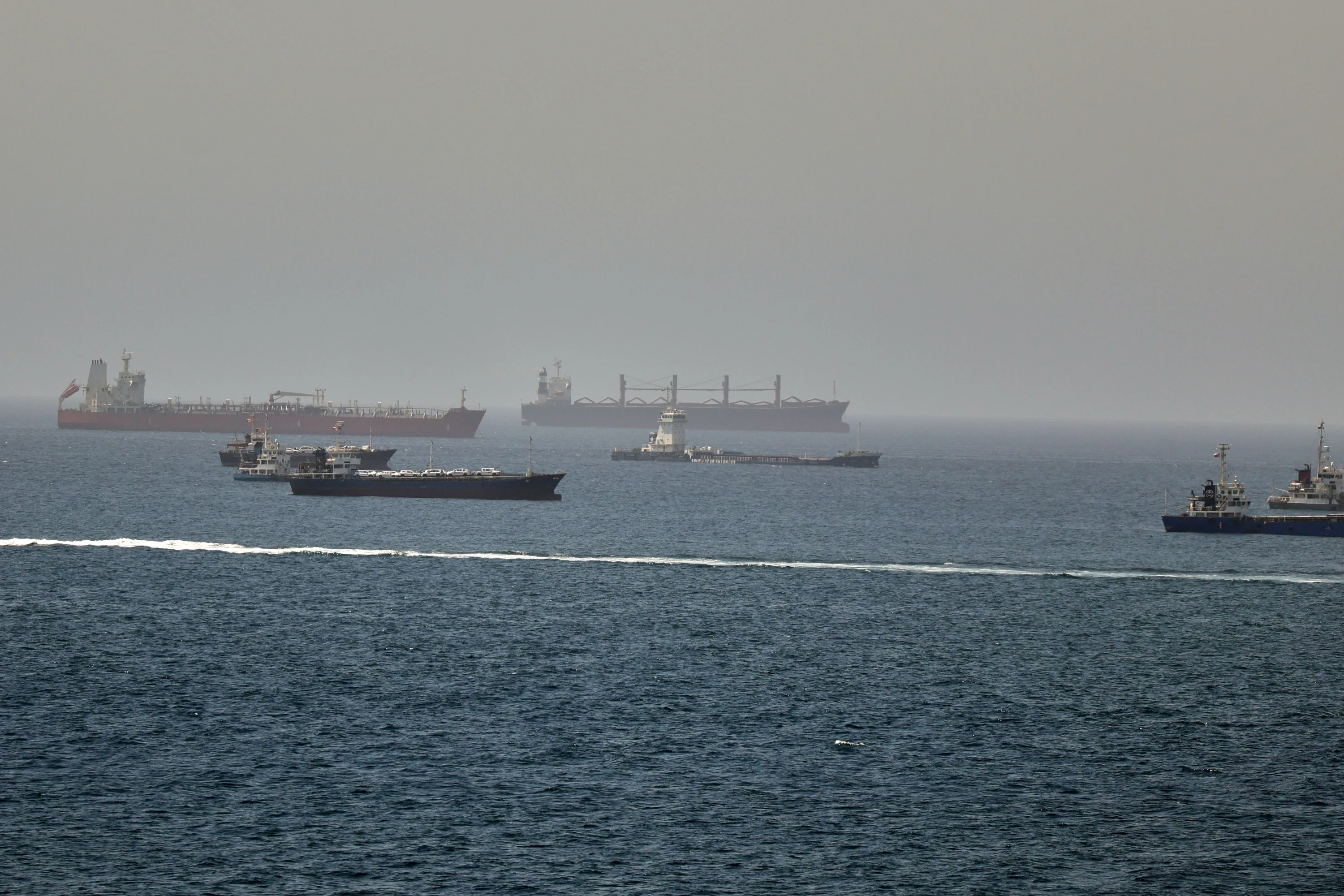 Image of Projectile strikes tanker off Oman coast as Hormuz tensions continue