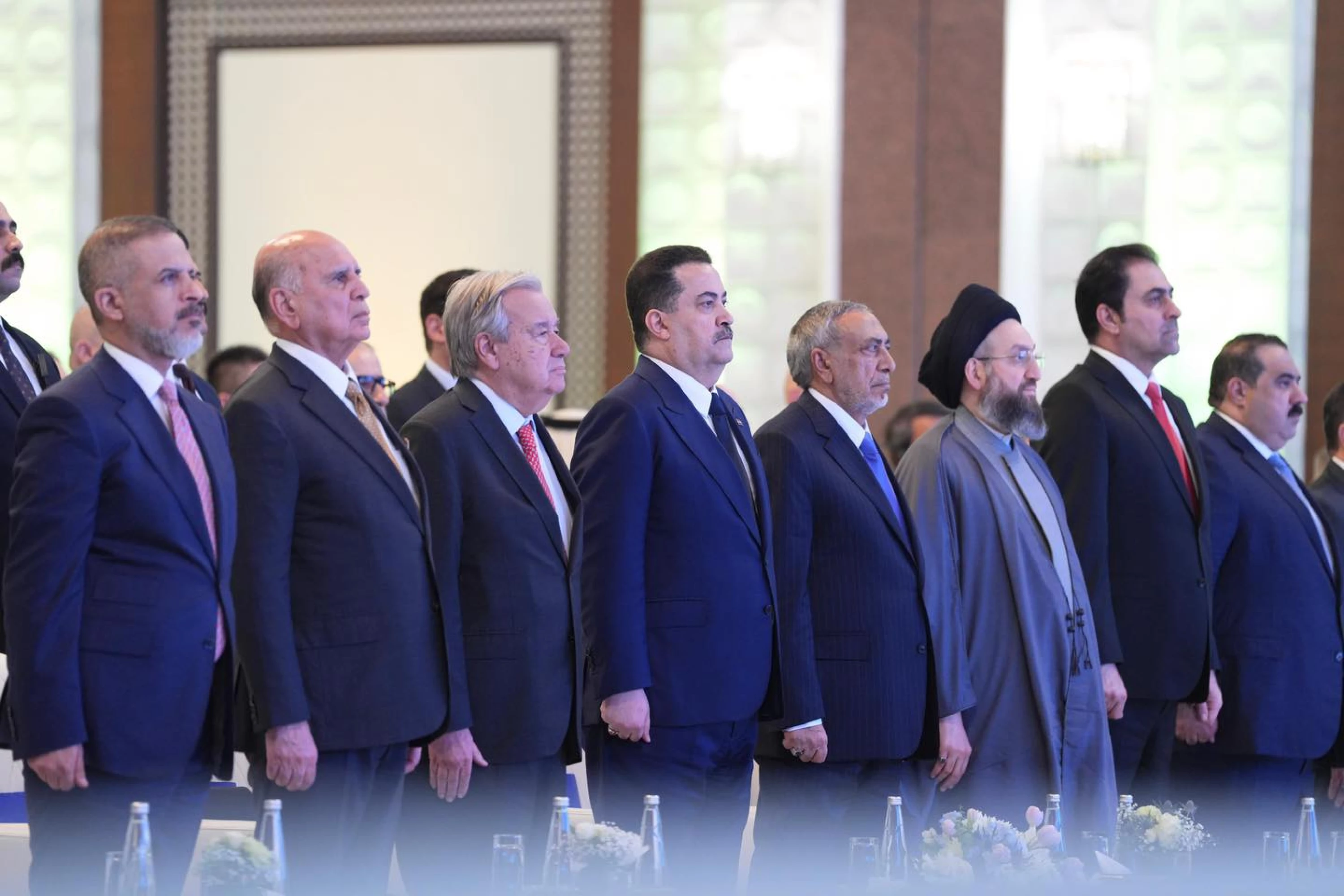 Image of Sudani, Guterres hail Iraq’s progress at conclusion of UNAMI mandate