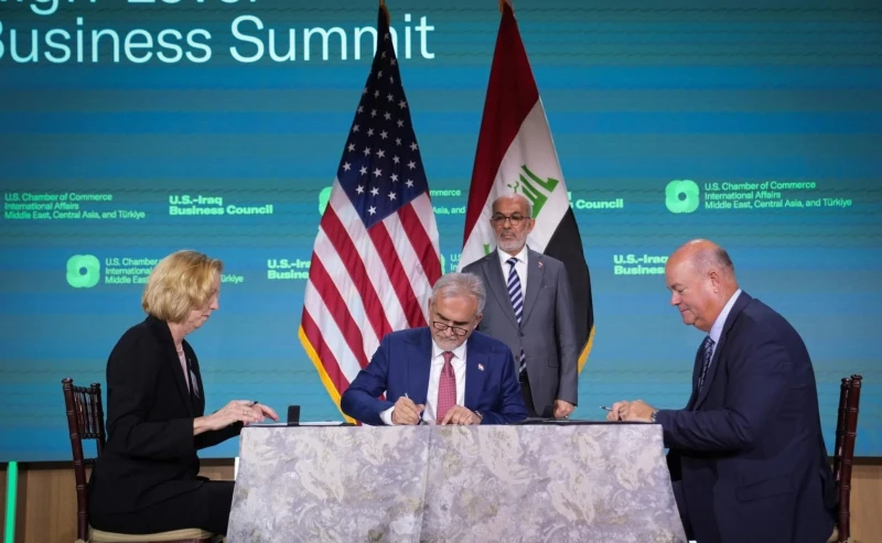 Iraq says working with US companies to develop oil fields, export routes