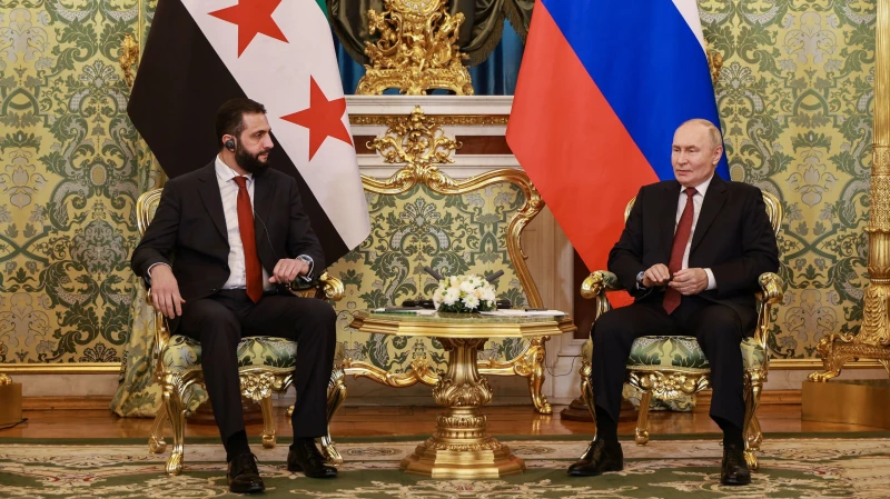 Sharaa meets PutinRead More