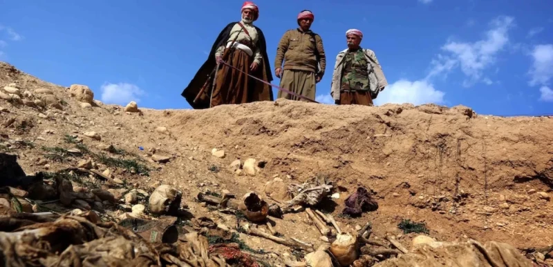 Yazidi mass graveRead More
