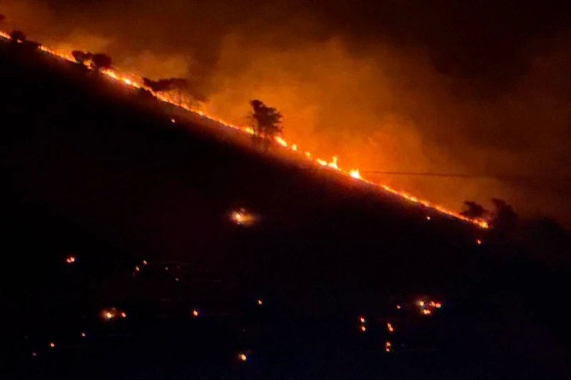 Sulaimani mountain fireRead More