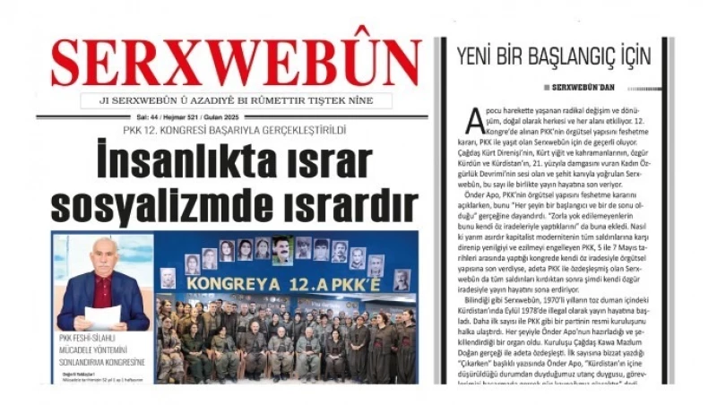47-year-old PKK newspaperRead More