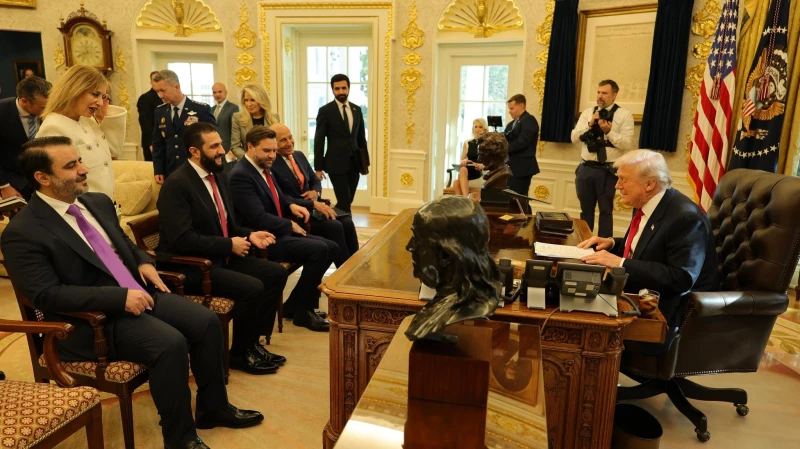 Trump-Sharaa meeting seesRead More