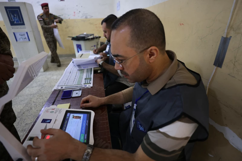 Voter turnout across IraqRead More..