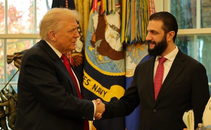 Sharaa meets TrumpRead More