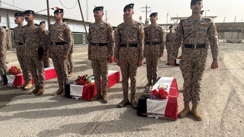Iraq, Iran exchange remains of over 80 war dead